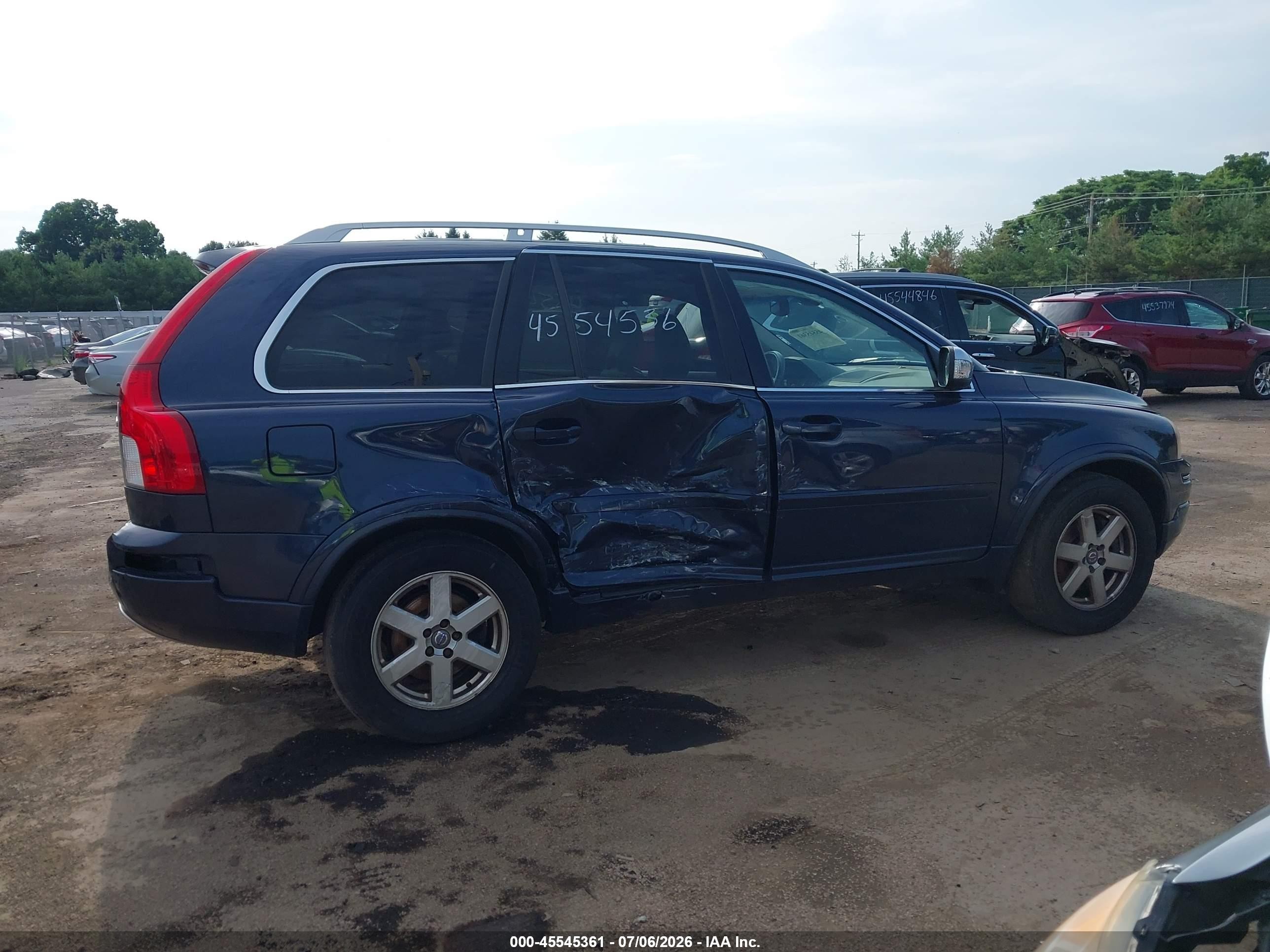 2013 Volvo Xc90 3.2/3.2 Platinum/3.2 Premier Plus Blue vin: YV4952CZ9D1646455