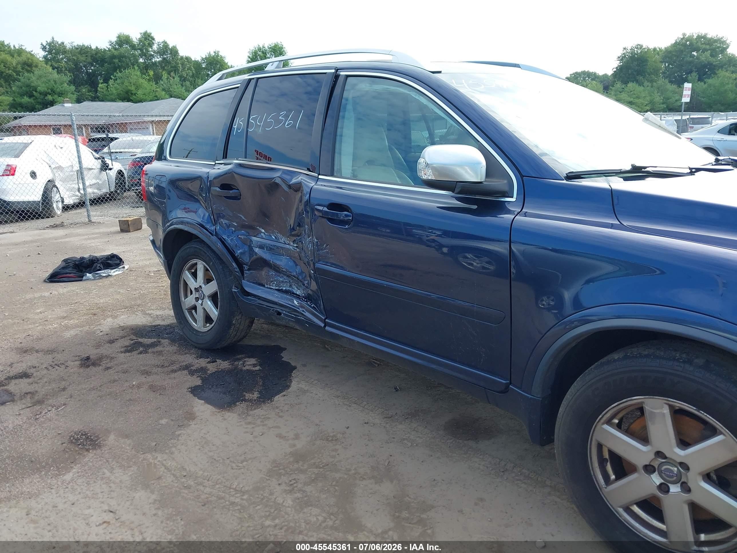 2013 Volvo Xc90 3.2/3.2 Platinum/3.2 Premier Plus Blue vin: YV4952CZ9D1646455