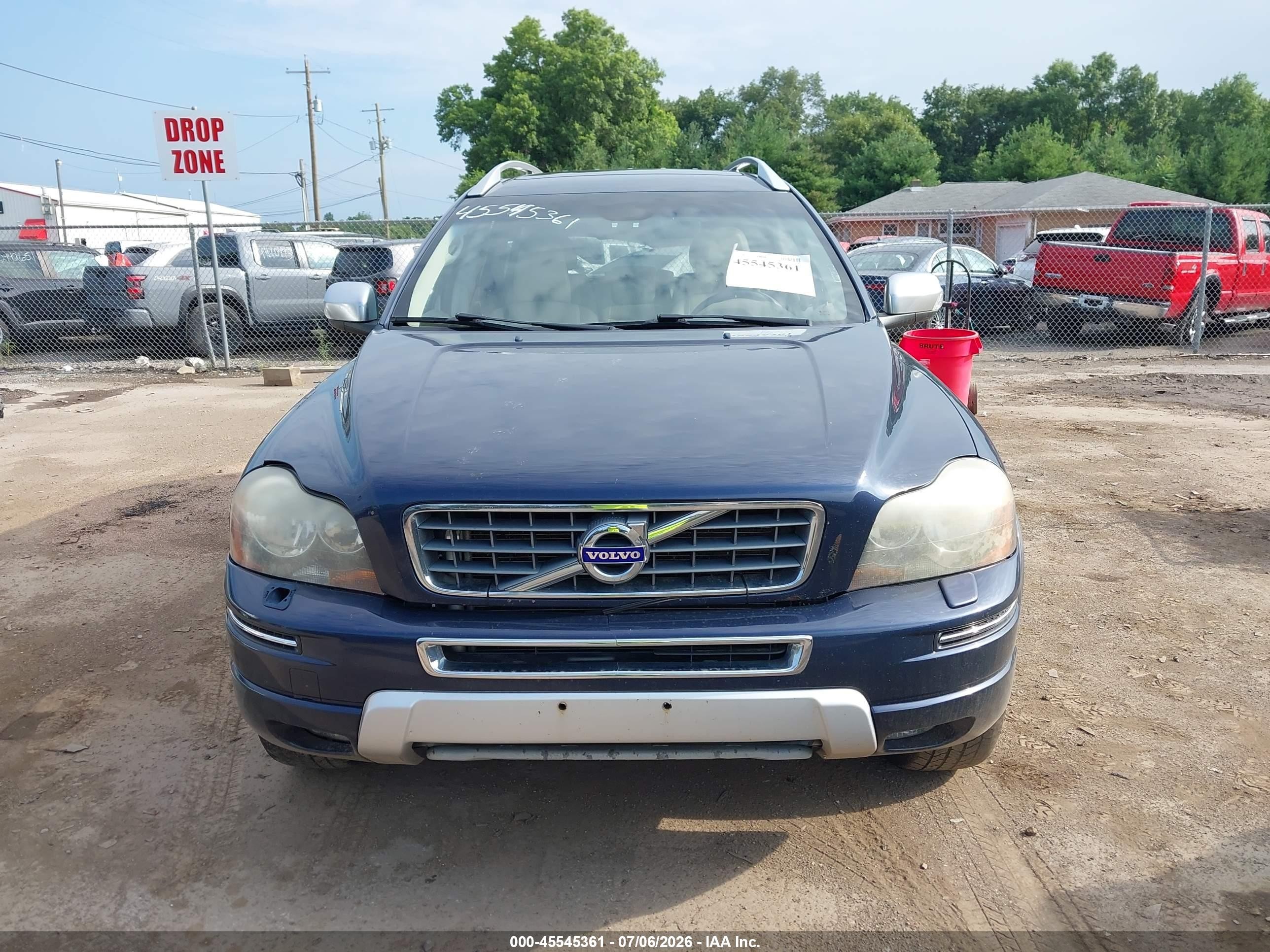 2013 Volvo Xc90 3.2/3.2 Platinum/3.2 Premier Plus Blue vin: YV4952CZ9D1646455