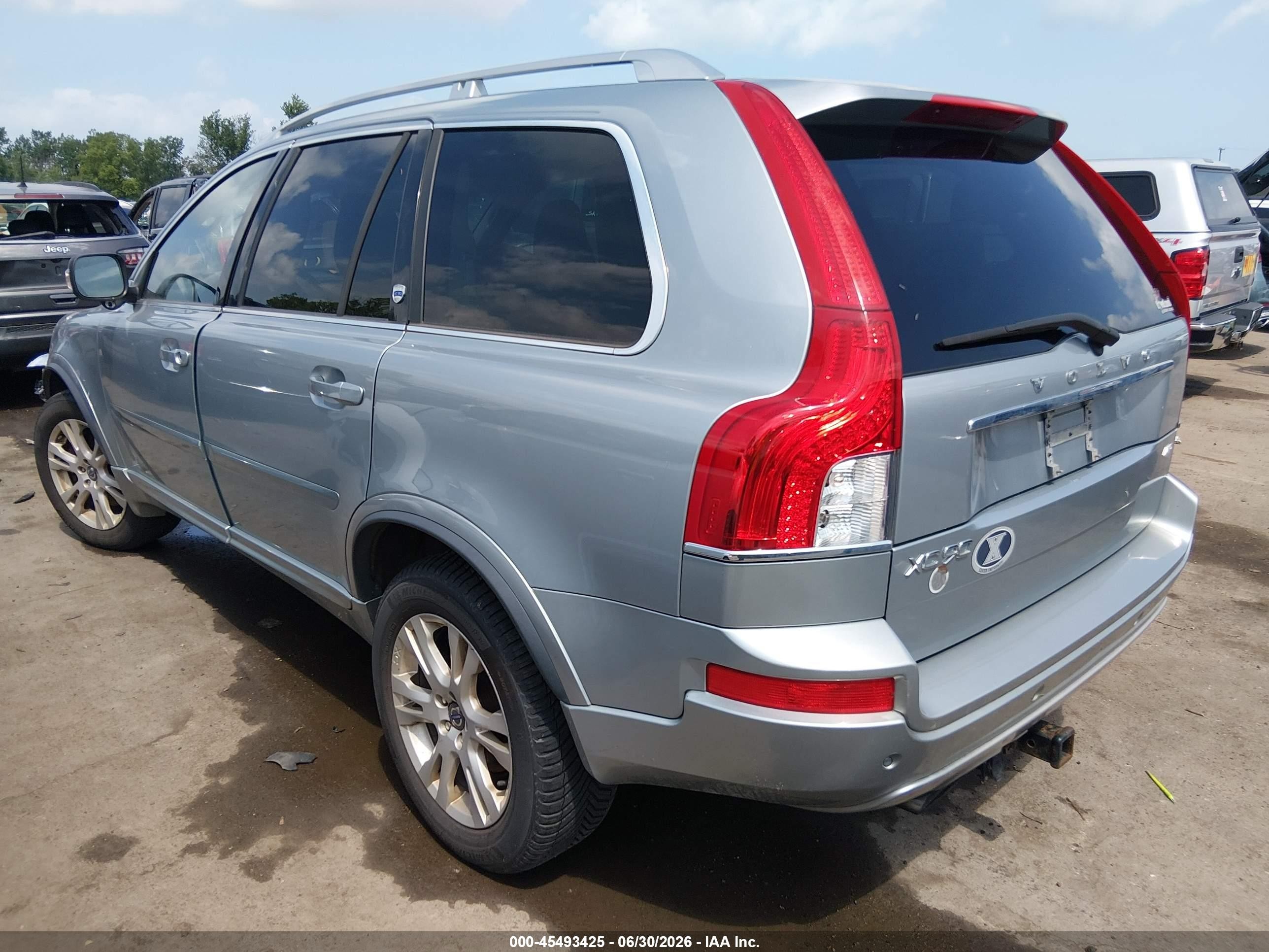 2014 Volvo Xc90 3.2 Platinum Silver vin: YV4952CZ9E1689680