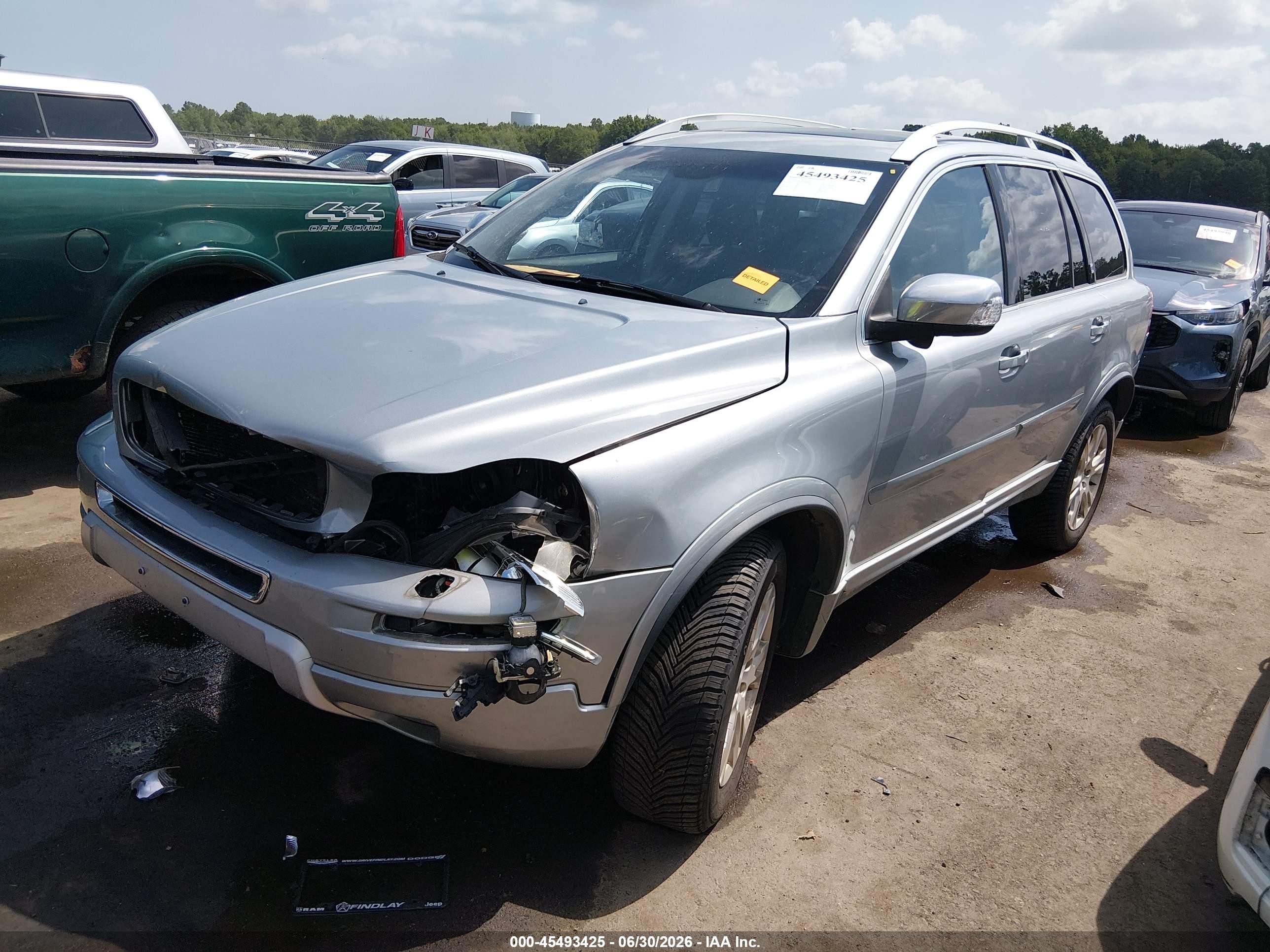 2014 Volvo Xc90 3.2 Platinum Silver vin: YV4952CZ9E1689680