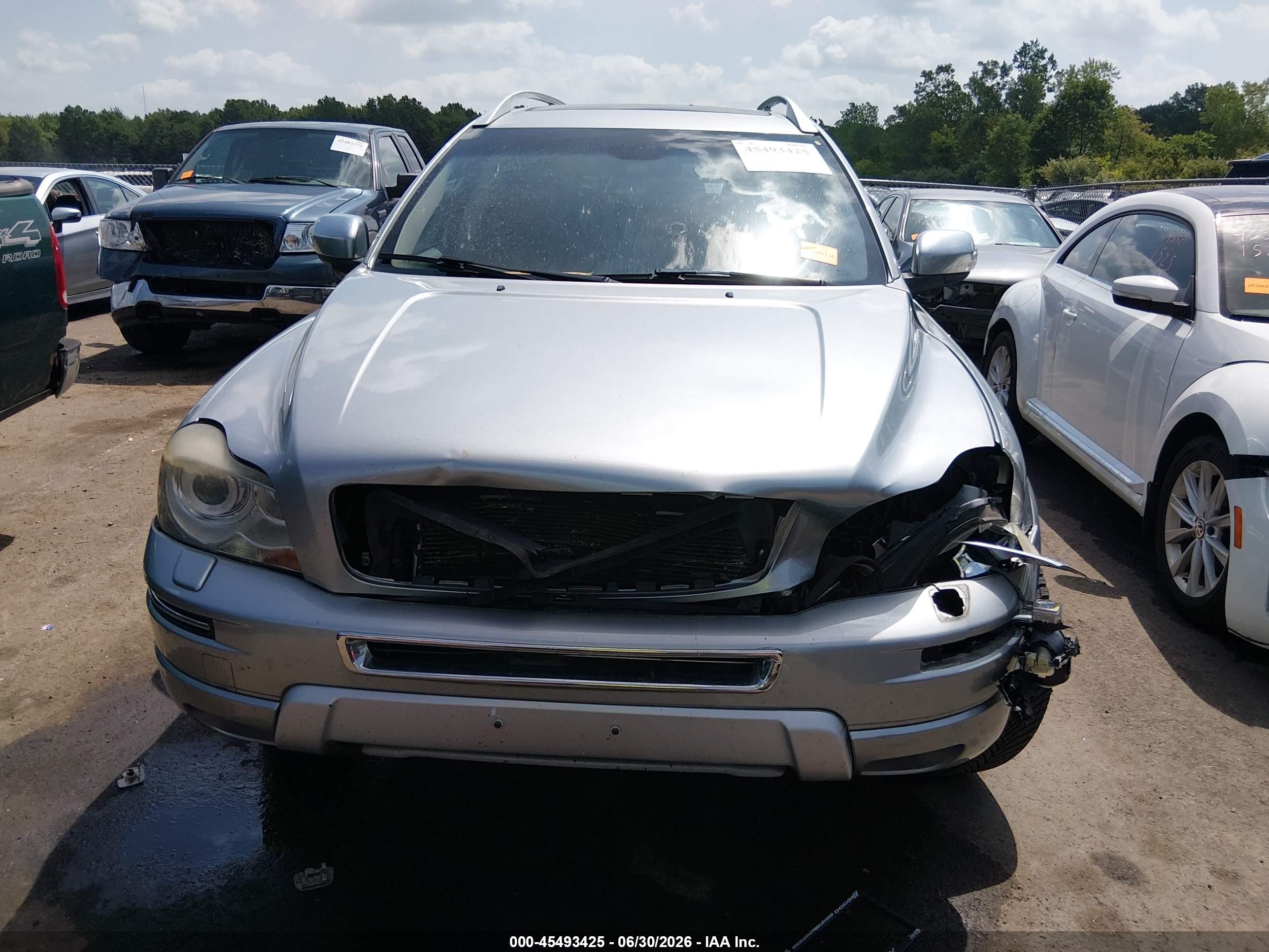 2014 Volvo Xc90 3.2 Platinum Silver vin: YV4952CZ9E1689680