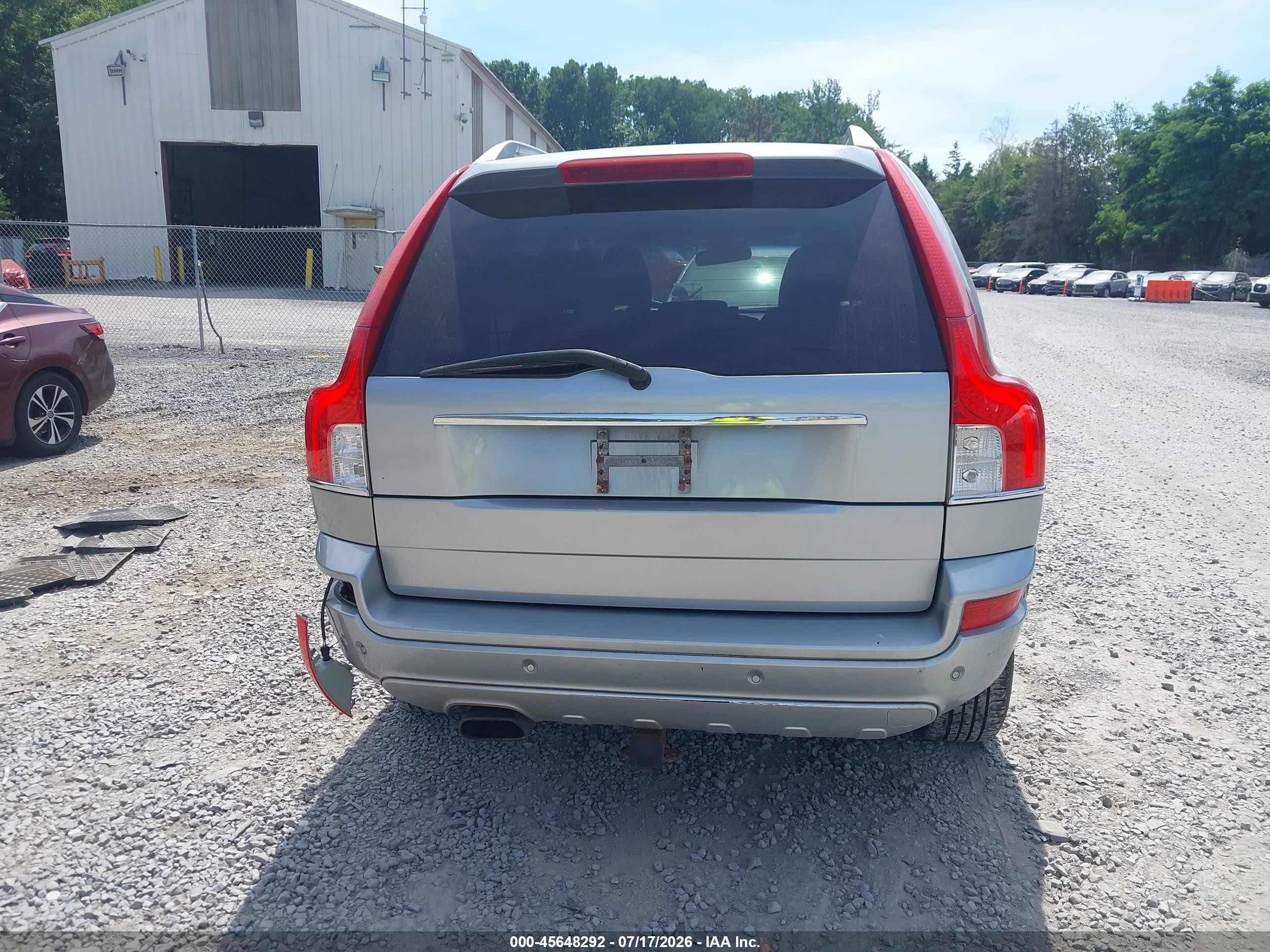 2013 Volvo Xc90 3.2 Platinum Silver vin: YV4952CZXD1658629