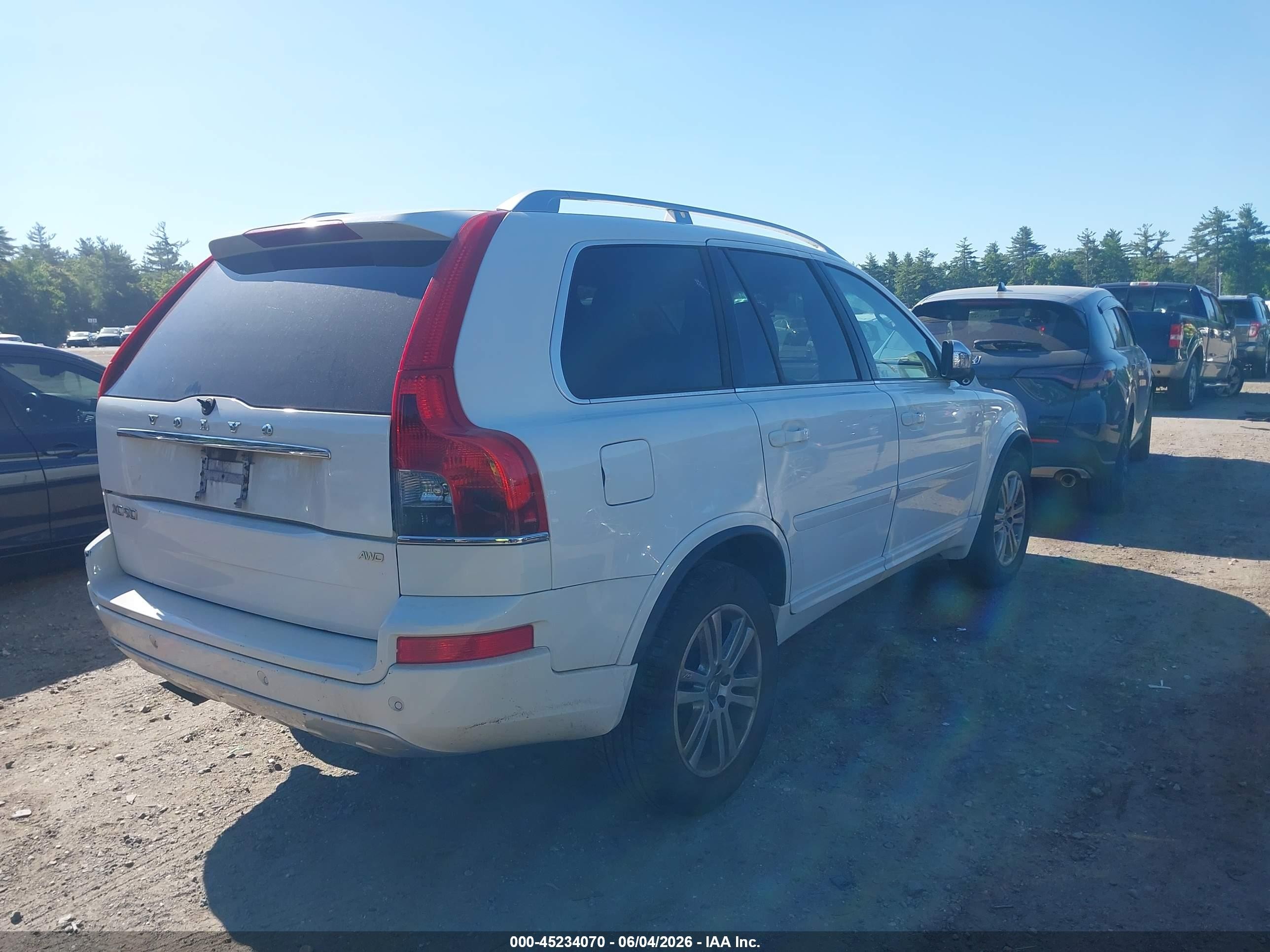 2013 Volvo Xc90 3.2 Platinum White vin: YV4952CZXD1671588