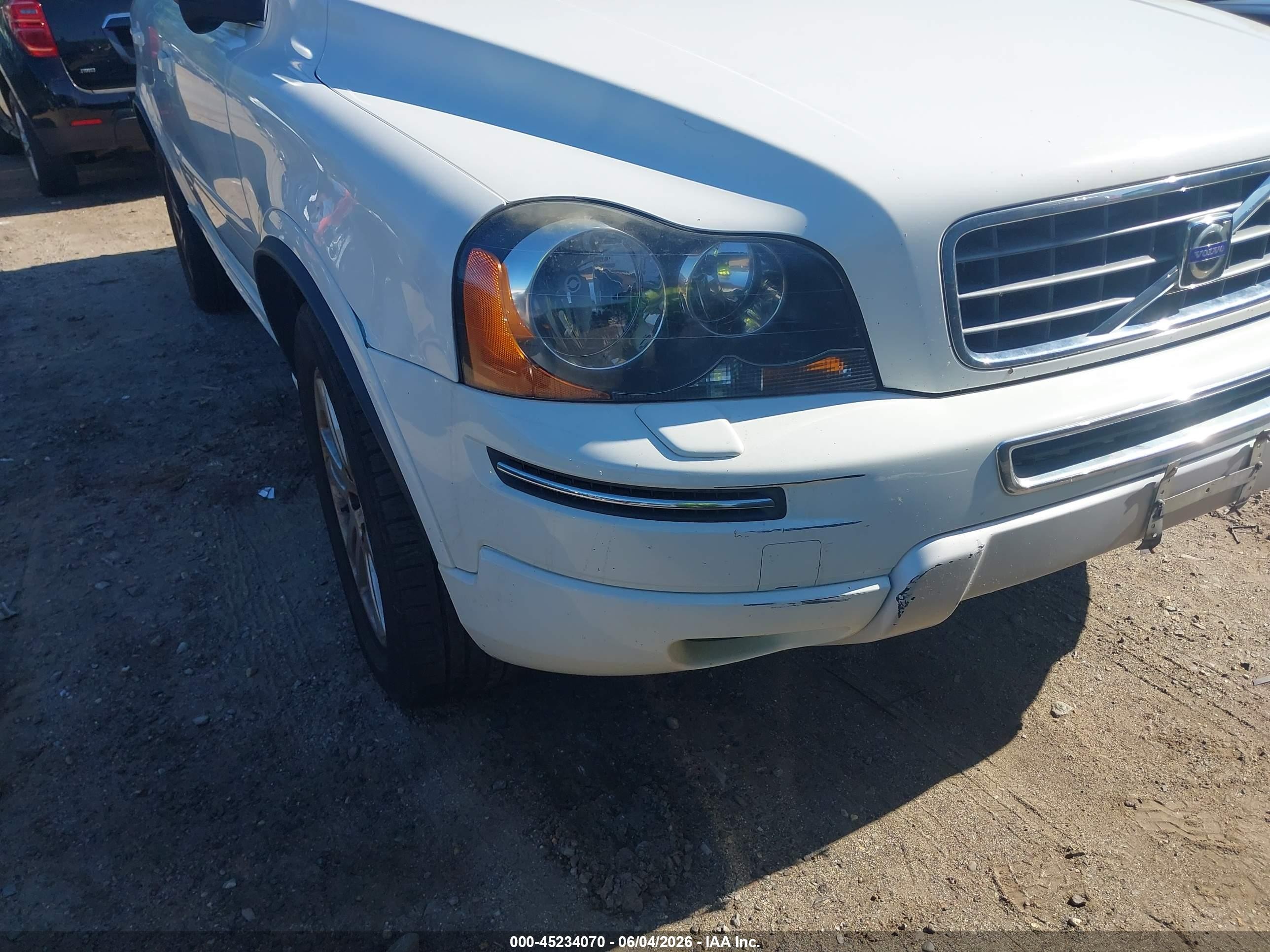 2013 Volvo Xc90 3.2 Platinum White vin: YV4952CZXD1671588