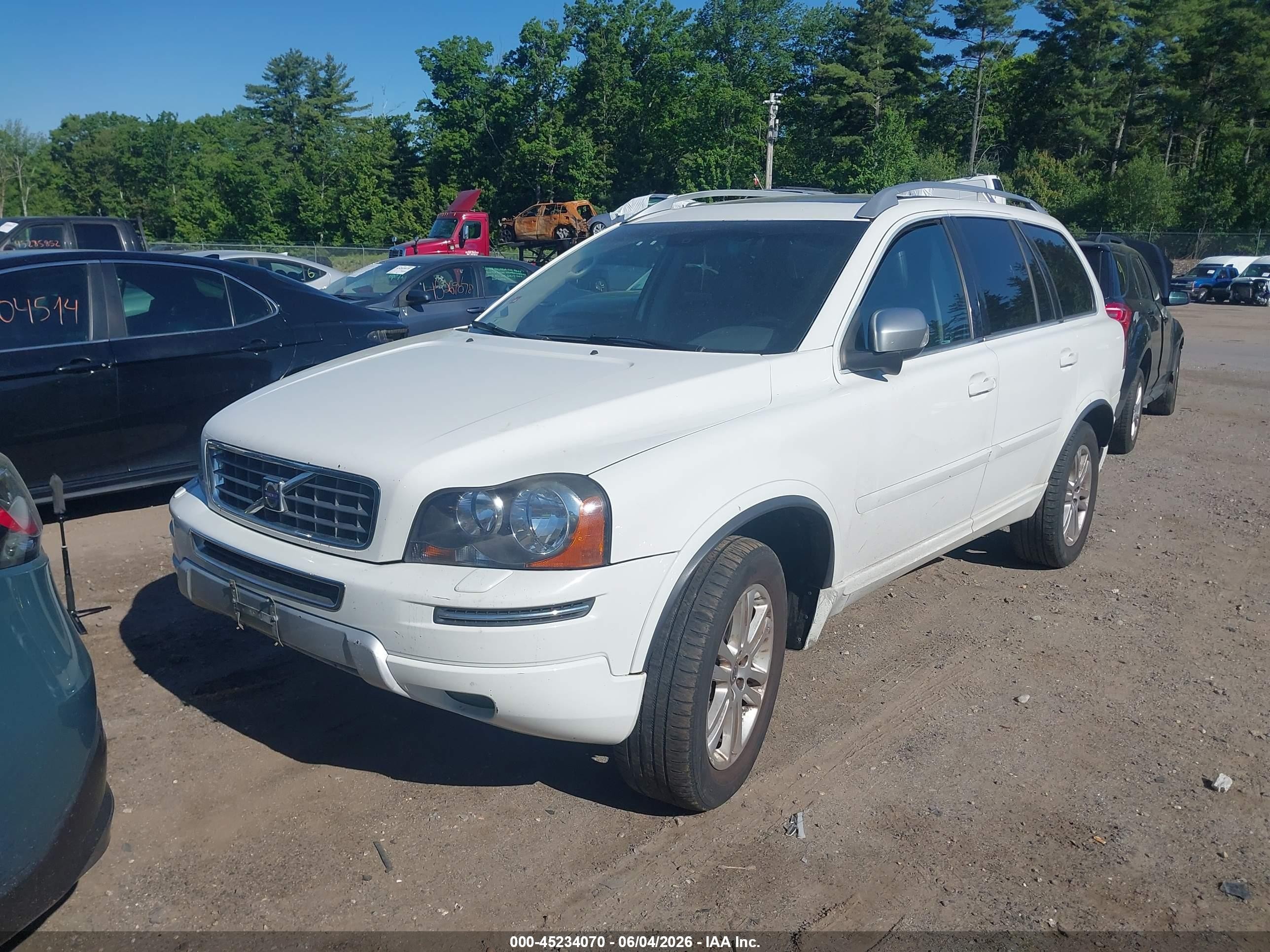 2013 Volvo Xc90 3.2 Platinum White vin: YV4952CZXD1671588