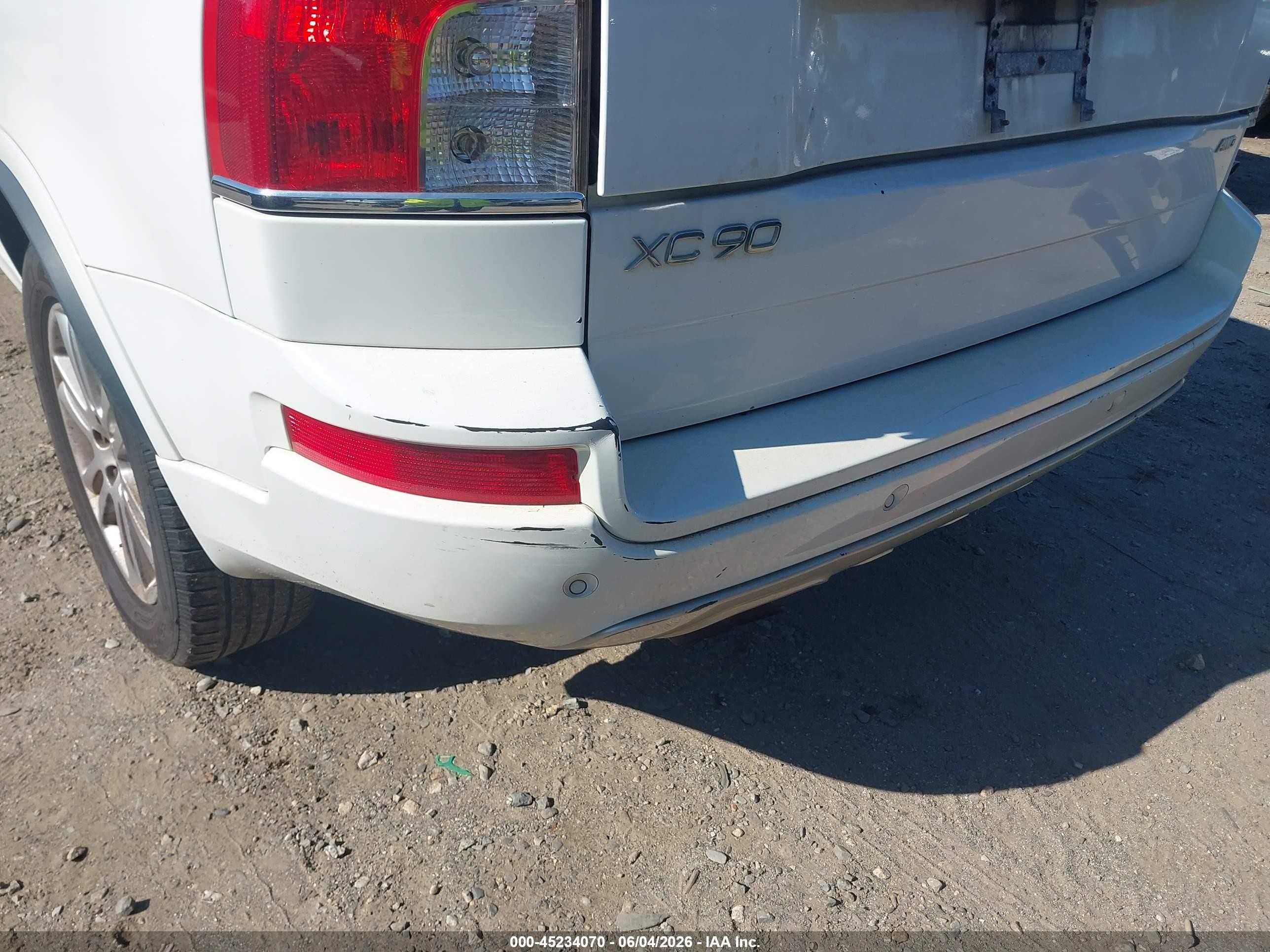 2013 Volvo Xc90 3.2 Platinum White vin: YV4952CZXD1671588