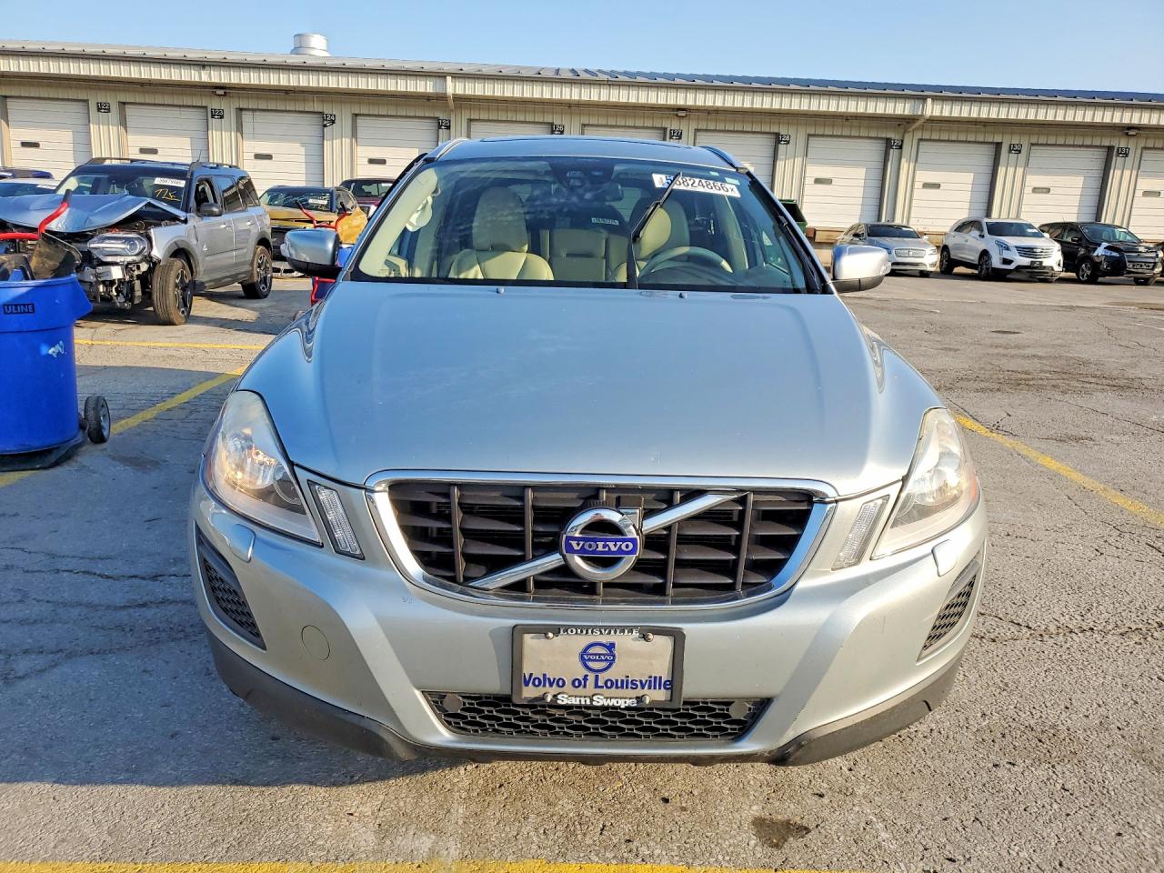 2012 Volvo Xc60 3.2 Silver vin: YV4952DL0C2316173