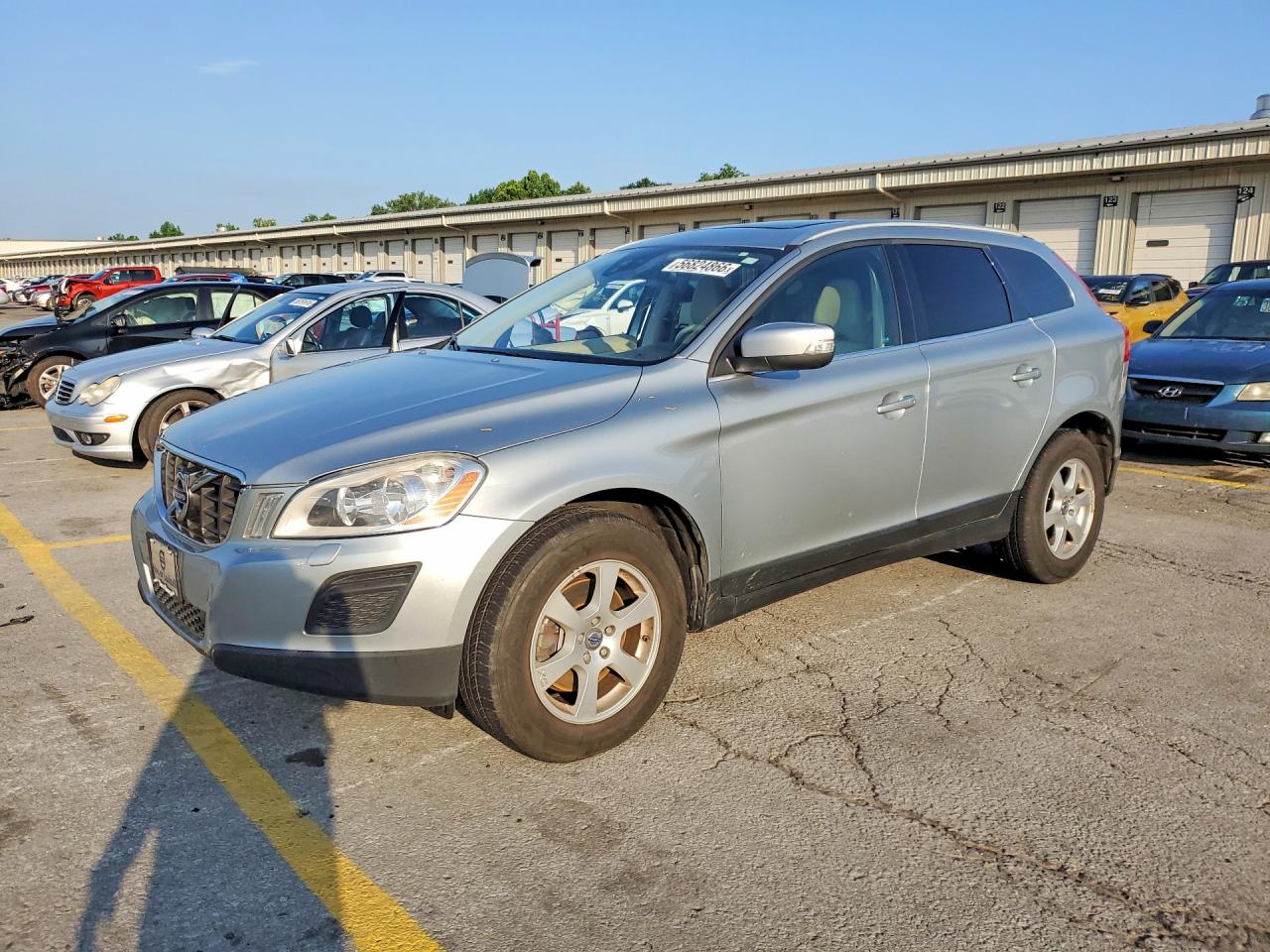 2012 Volvo Xc60 3.2 Silver vin: YV4952DL0C2316173
