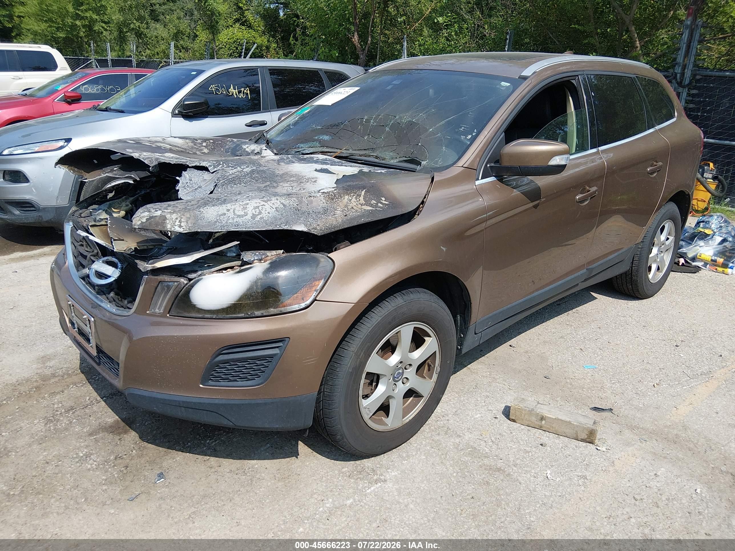 2012 Volvo Xc60 3.2/3.2 Platinum/3.2 Premier/3.2 Premier Plus Brown vin: YV4952DL0C2327707