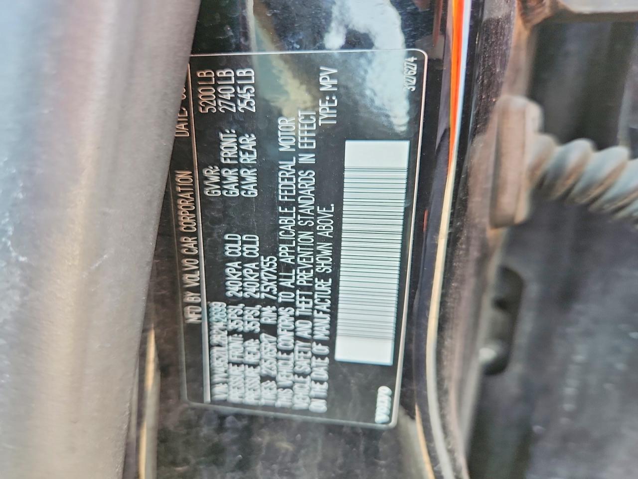 2011 Volvo Xc60 3.2 Black vin: YV4952DL2B2142699