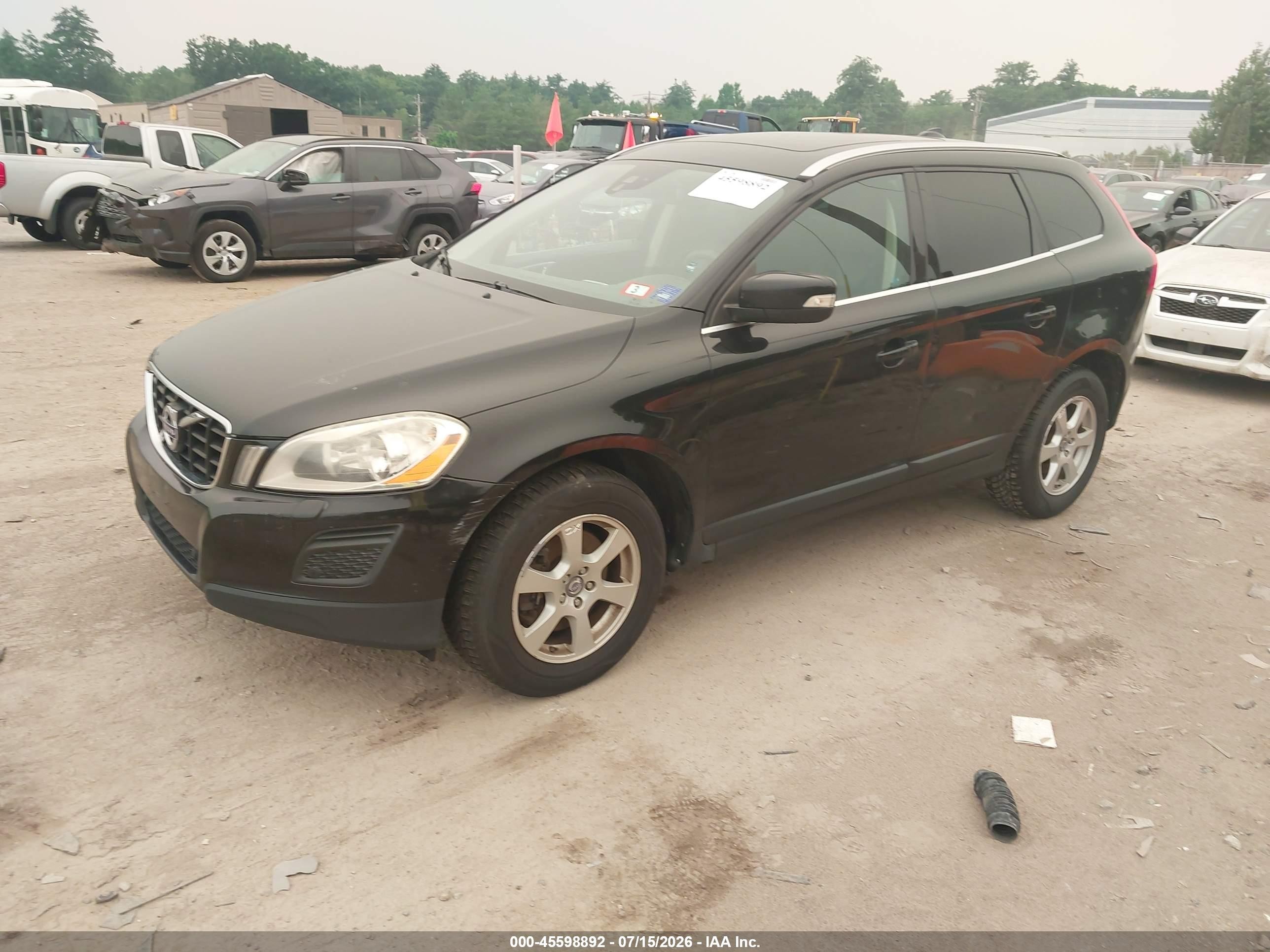 2012 Volvo Xc60 3.2/3.2 Platinum/3.2 Premier/3.2 Premier Plus Black vin: YV4952DL2C2339955