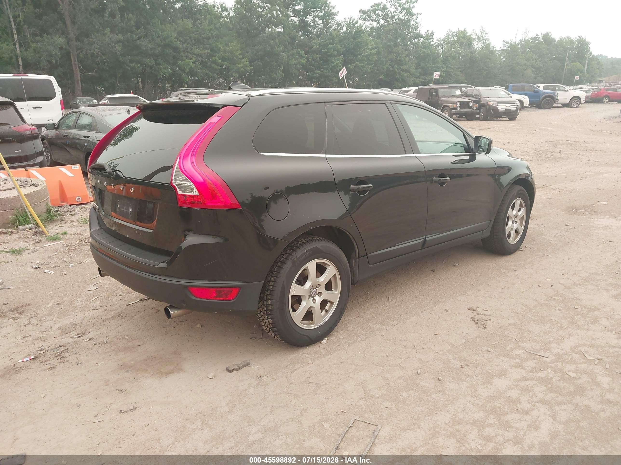 2012 Volvo Xc60 3.2/3.2 Platinum/3.2 Premier/3.2 Premier Plus Black vin: YV4952DL2C2339955