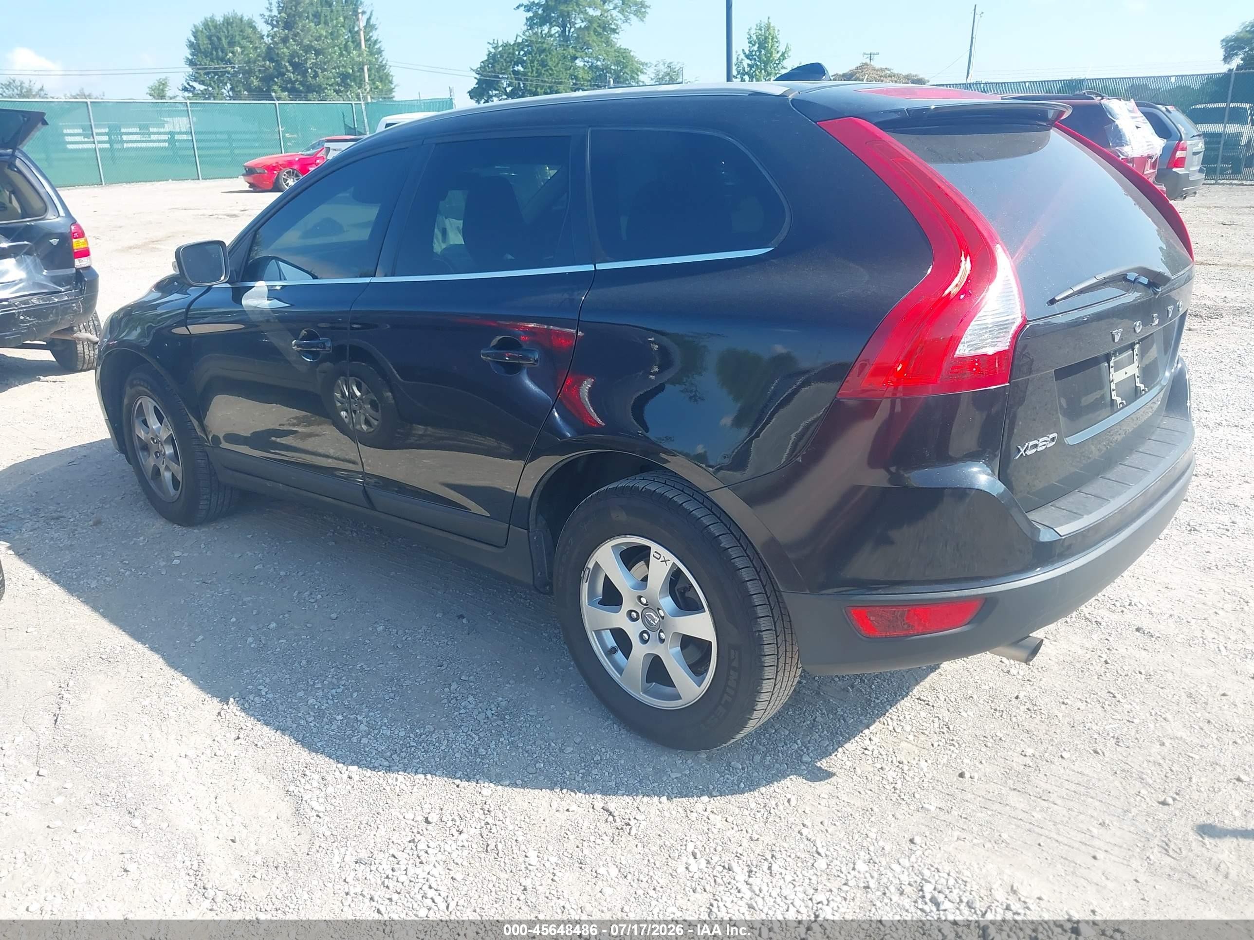 2012 Volvo Xc60 3.2/3.2 Platinum/3.2 Premier/3.2 Premier Plus Black vin: YV4952DL3C2304325