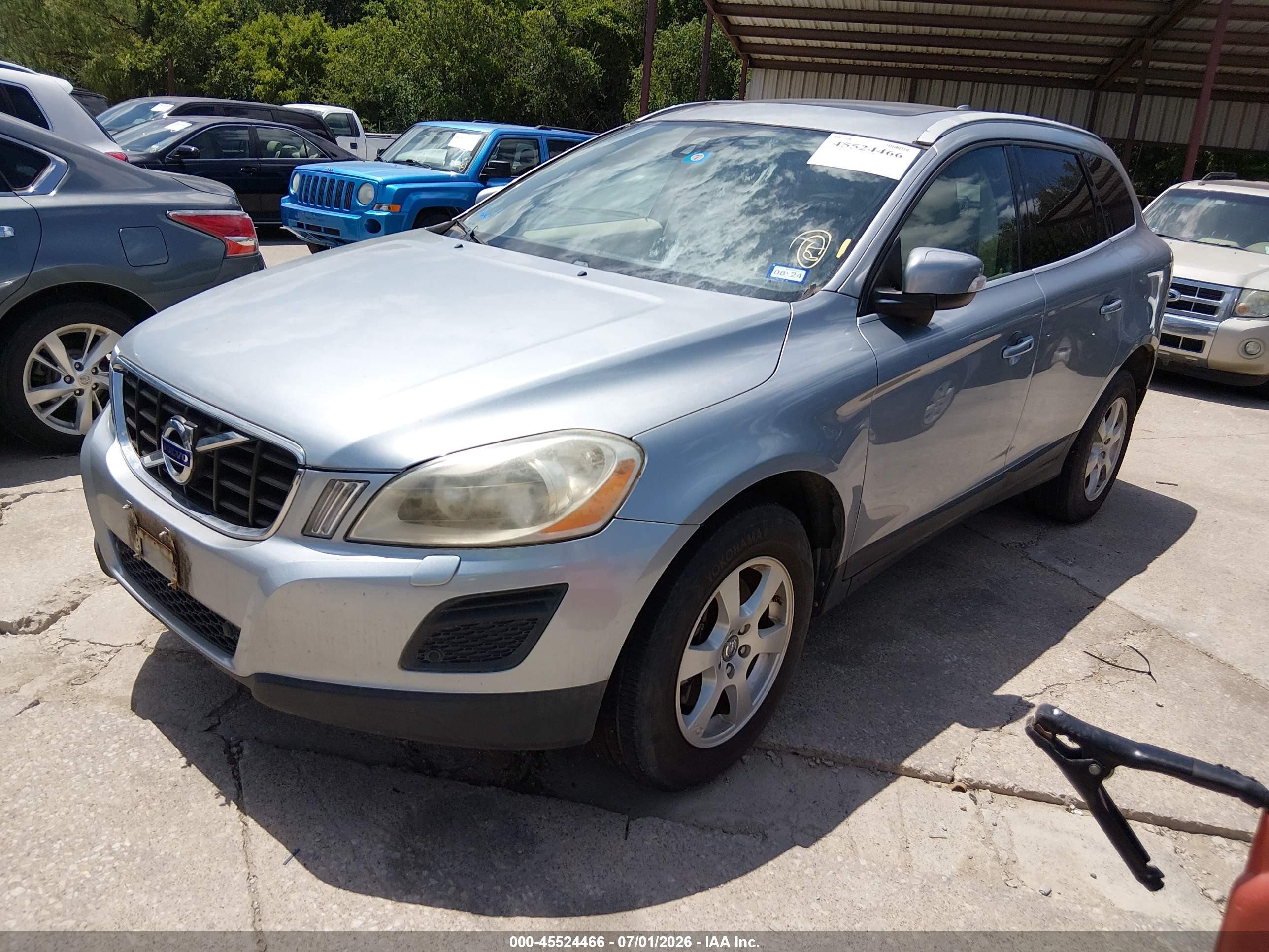 2012 Volvo Xc60 3.2/3.2 Platinum/3.2 Premier/3.2 Premier Plus Серебряный vin: YV4952DL3C2322128