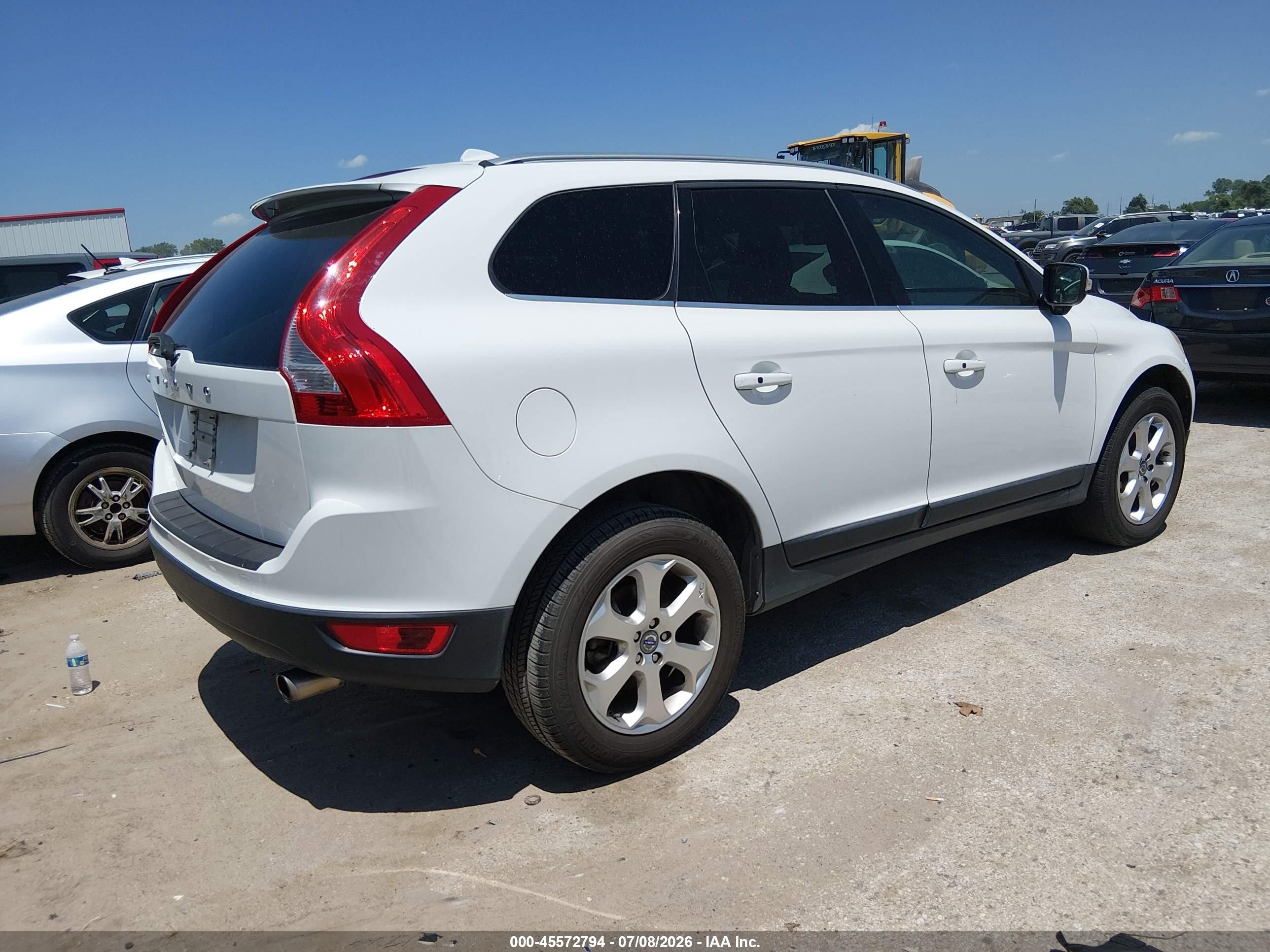 2013 Volvo Xc60 3.2 White vin: YV4952DL3D2465792