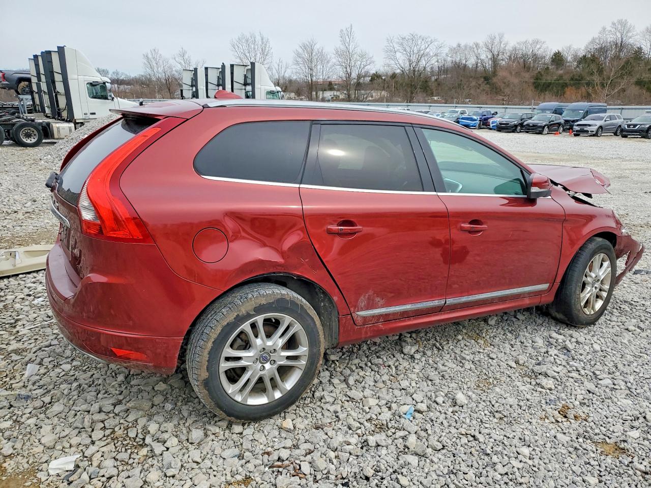 2014 Volvo Xc60 3.2 Red vin: YV4952DL3E2520193
