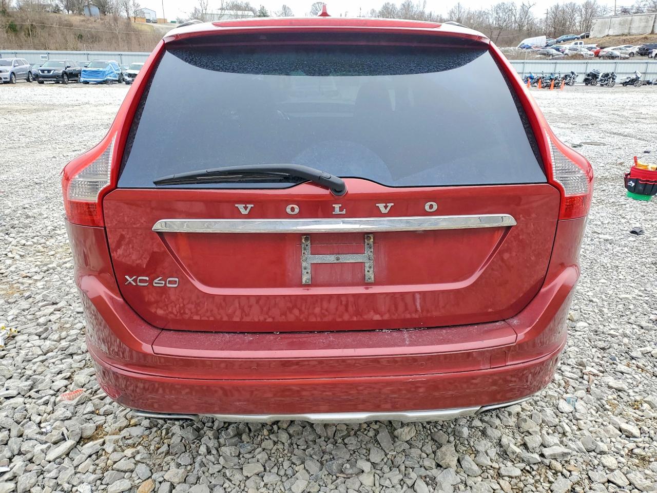 2014 Volvo Xc60 3.2 Red vin: YV4952DL3E2520193