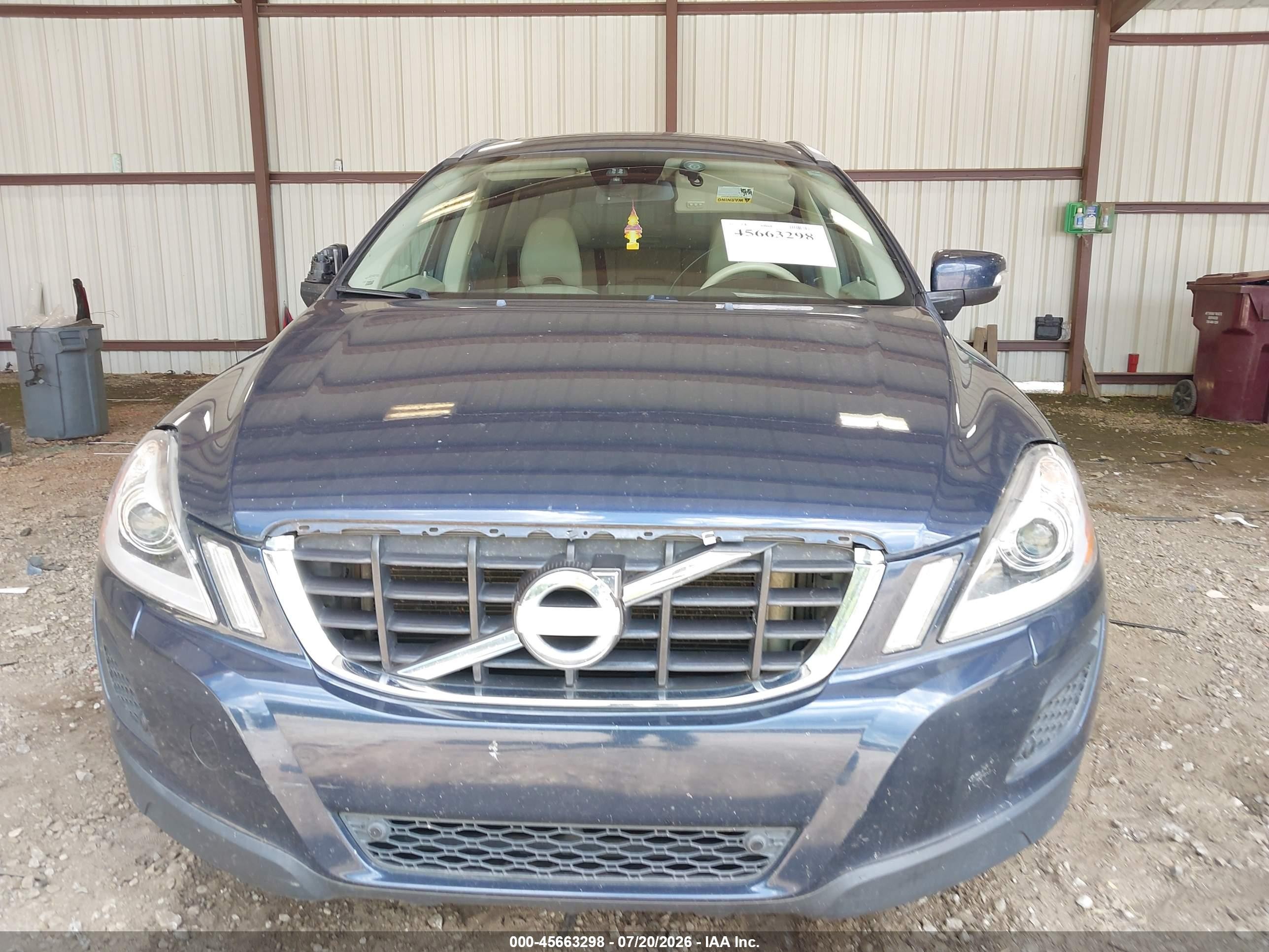2013 Volvo Xc60 3.2 Premier Blue vin: YV4952DL4D2390584