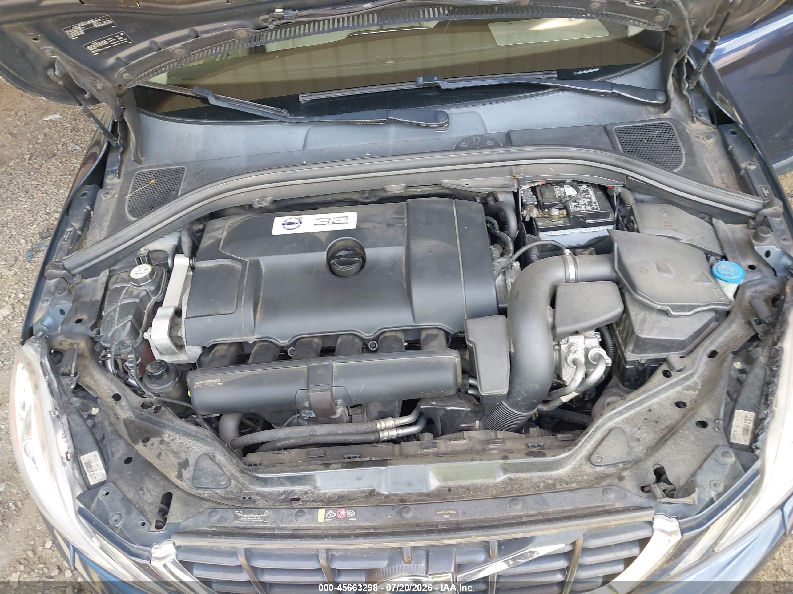 2013 Volvo Xc60 3.2 Premier Blue vin: YV4952DL4D2390584