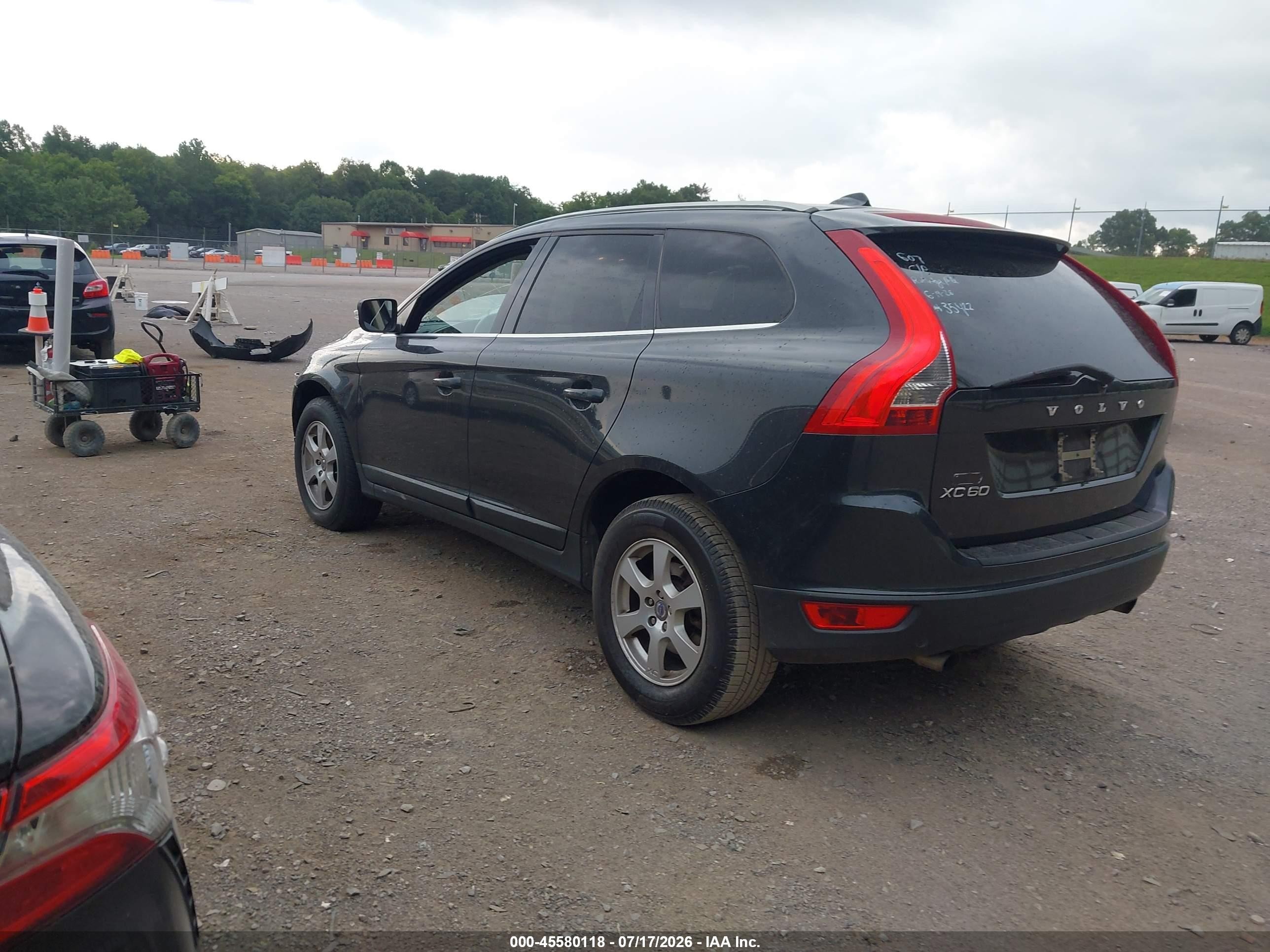 2012 Volvo Xc60 3.2/3.2 Platinum/3.2 Premier/3.2 Premier Plus Черный vin: YV4952DL5C2346317
