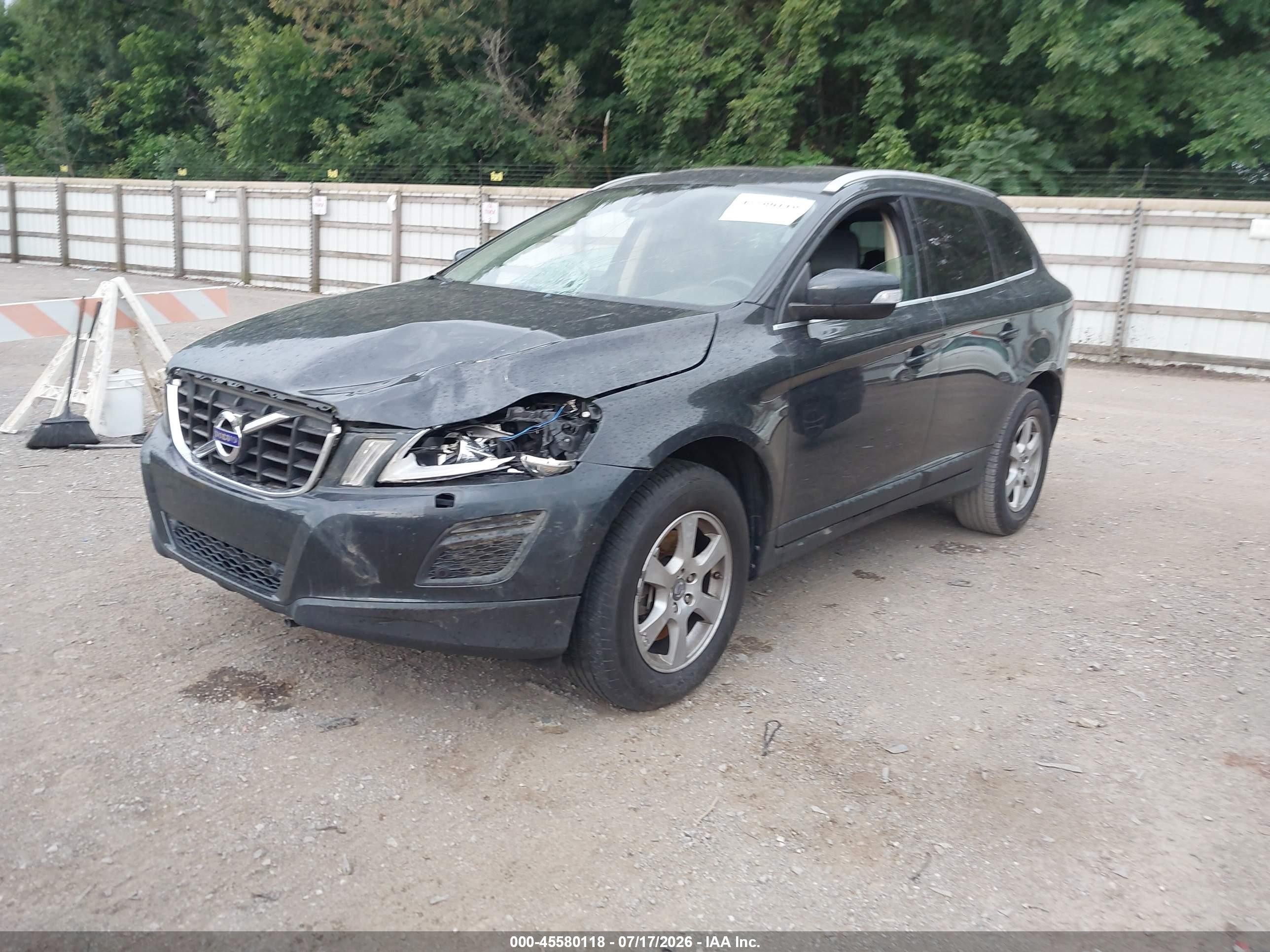 2012 Volvo Xc60 3.2/3.2 Platinum/3.2 Premier/3.2 Premier Plus Черный vin: YV4952DL5C2346317