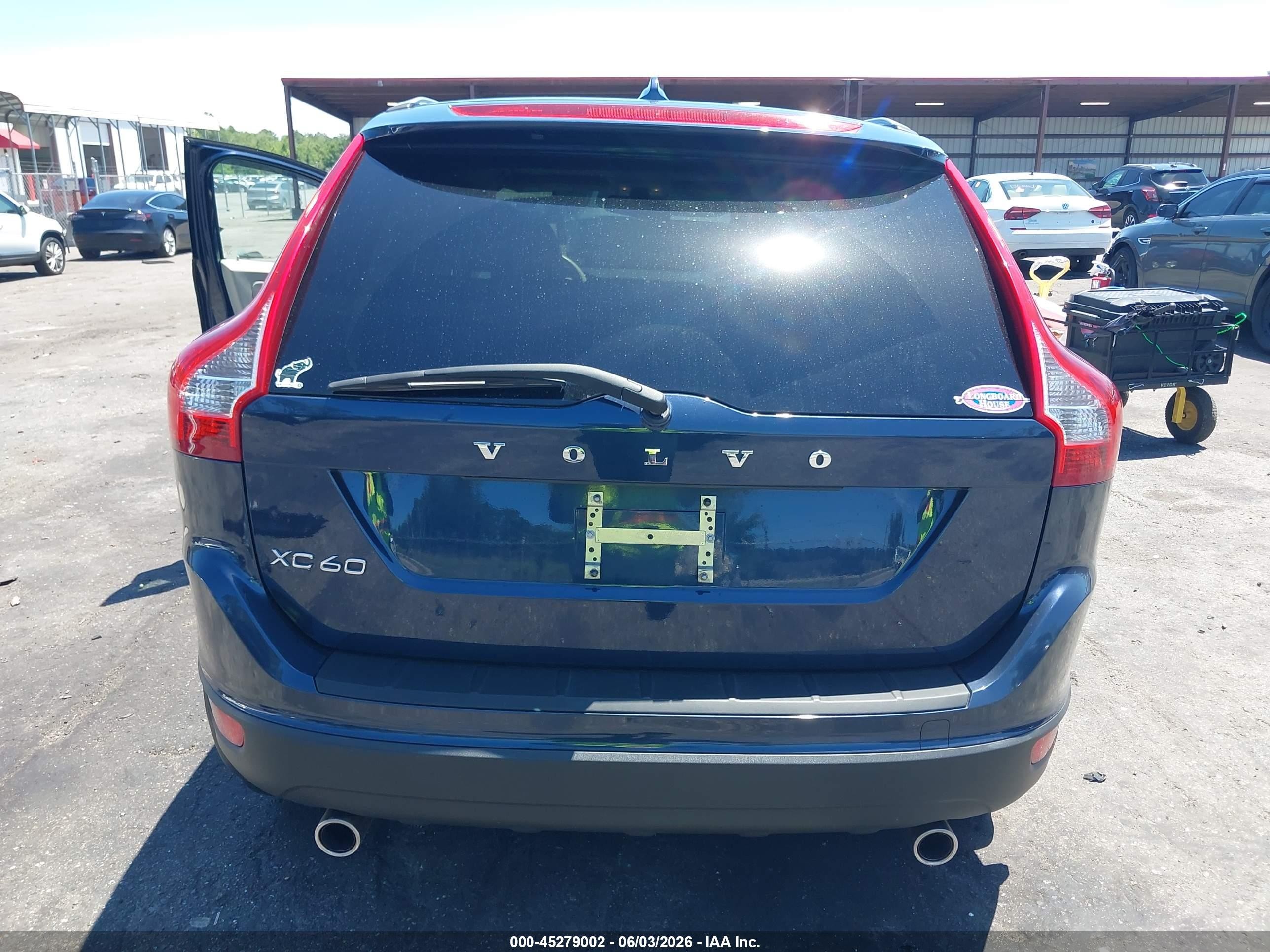 2013 Volvo Xc60 3.2/3.2 Platinum/3.2 Premier/3.2 Premier Plus Синий vin: YV4952DL5D2413127