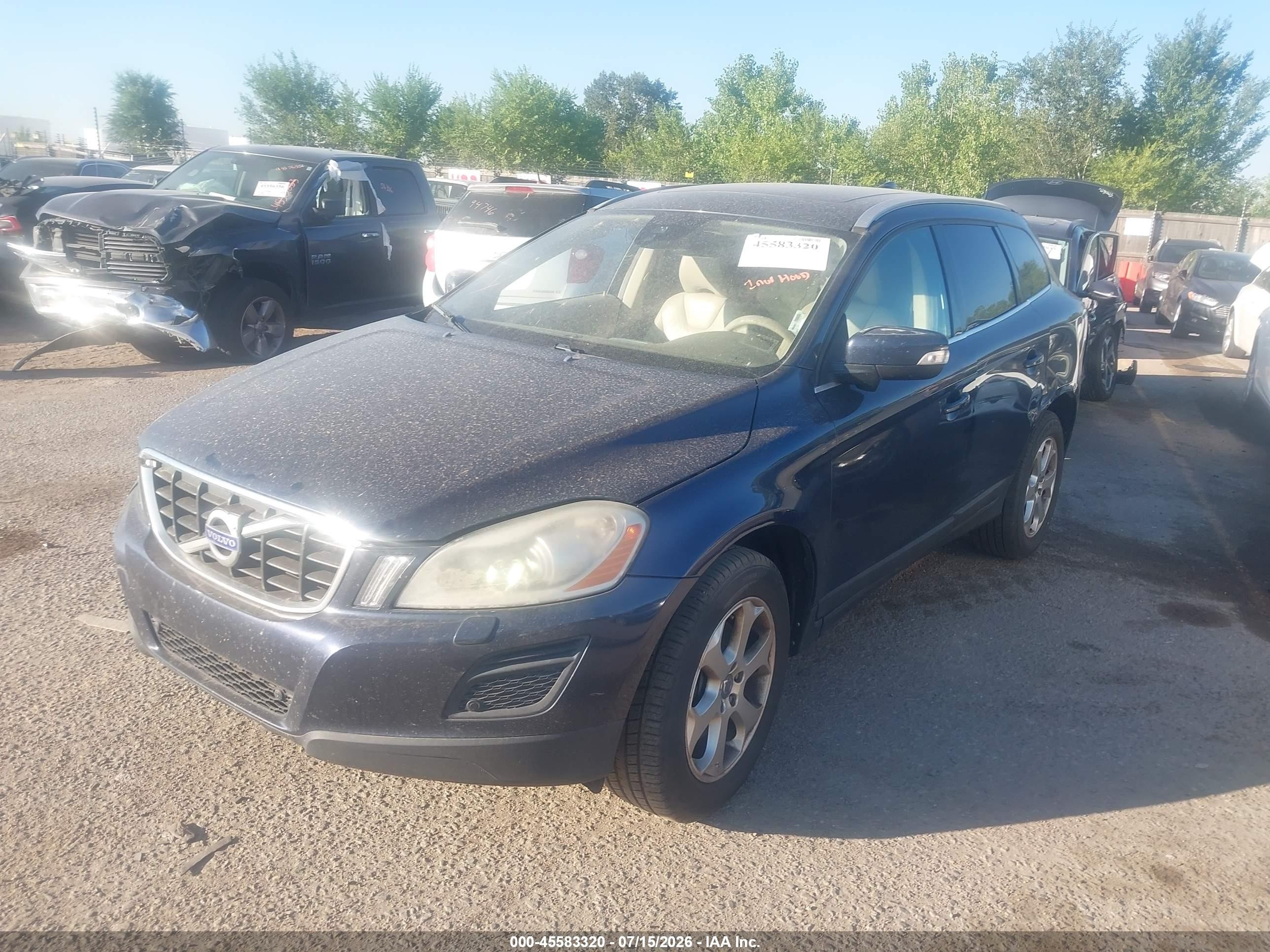 2013 Volvo Xc60 3.2 Premier Black vin: YV4952DL5D2456169