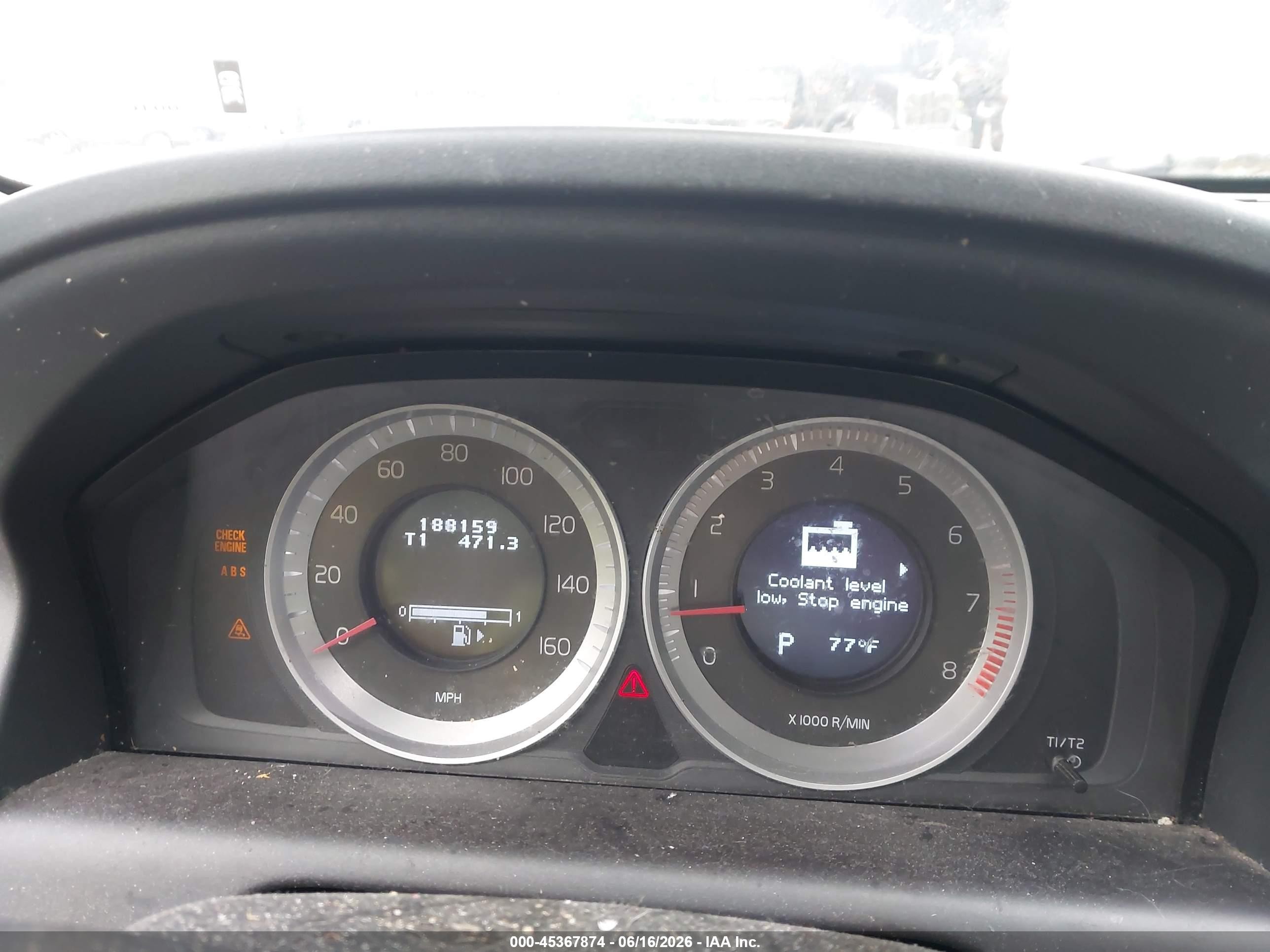 2011 Volvo Xc60 3.2 Черный vin: YV4952DL6B2198838