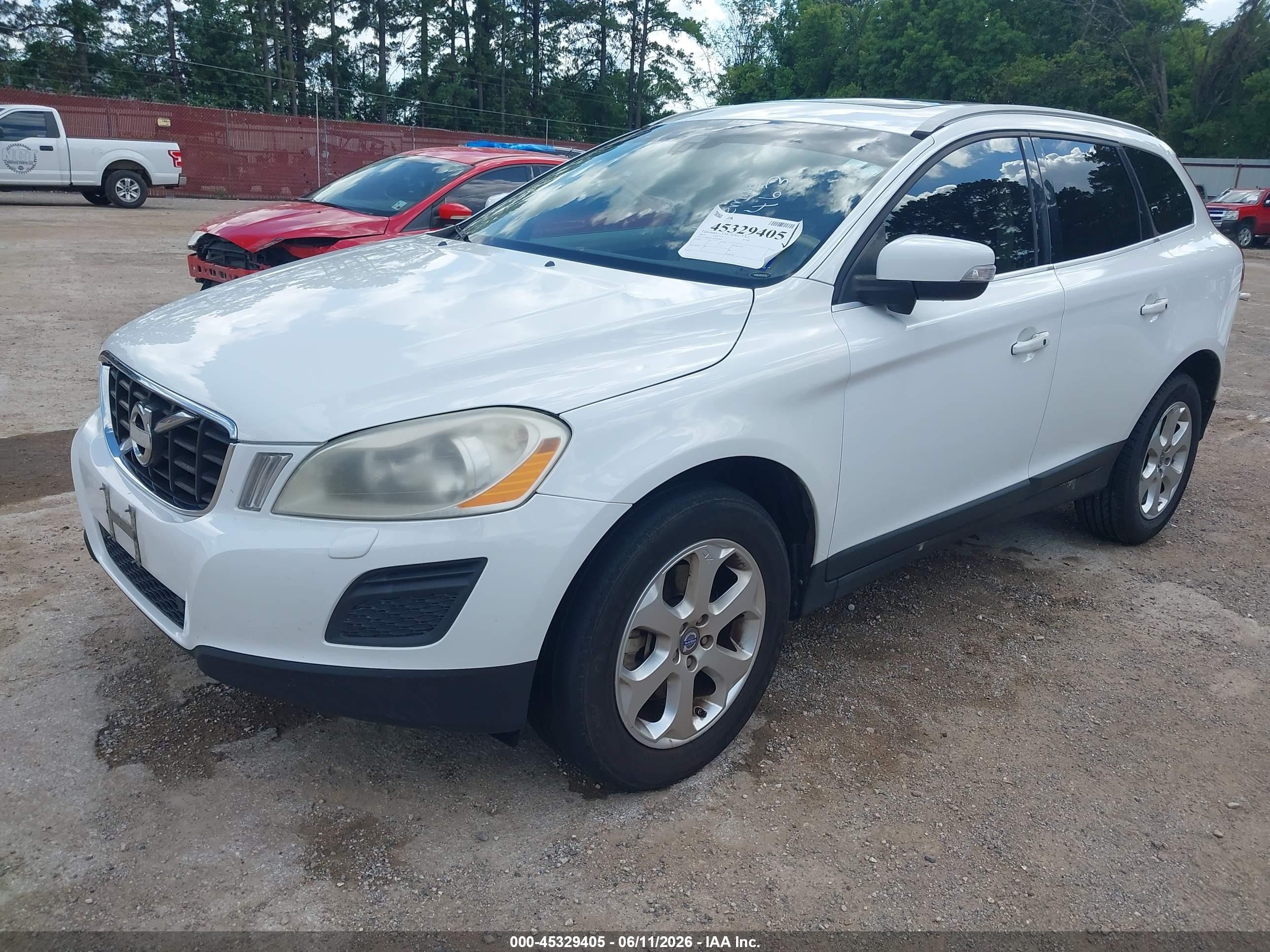 2013 Volvo Xc60 3.2 Premier White vin: YV4952DL6D2384463
