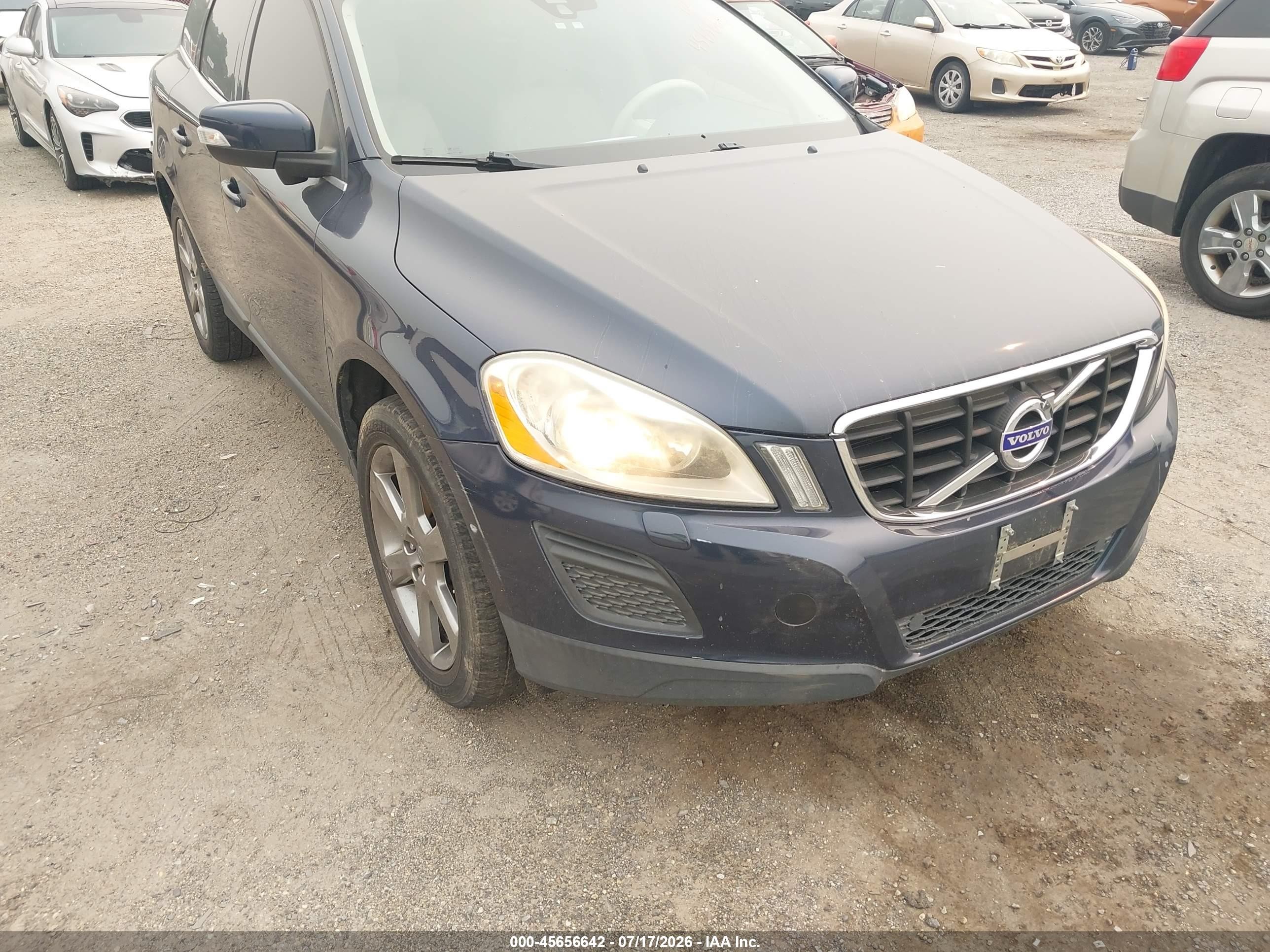 2013 Volvo Xc60 3.2 Premier Blue vin: YV4952DL6D2391204