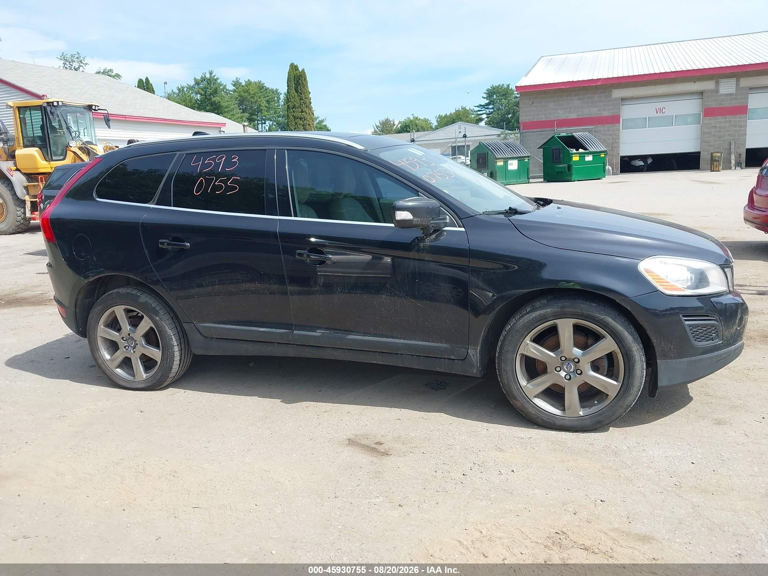 2013 Volvo Xc60 3.2 Premier Plus Black vin: YV4952DL6D2455984
