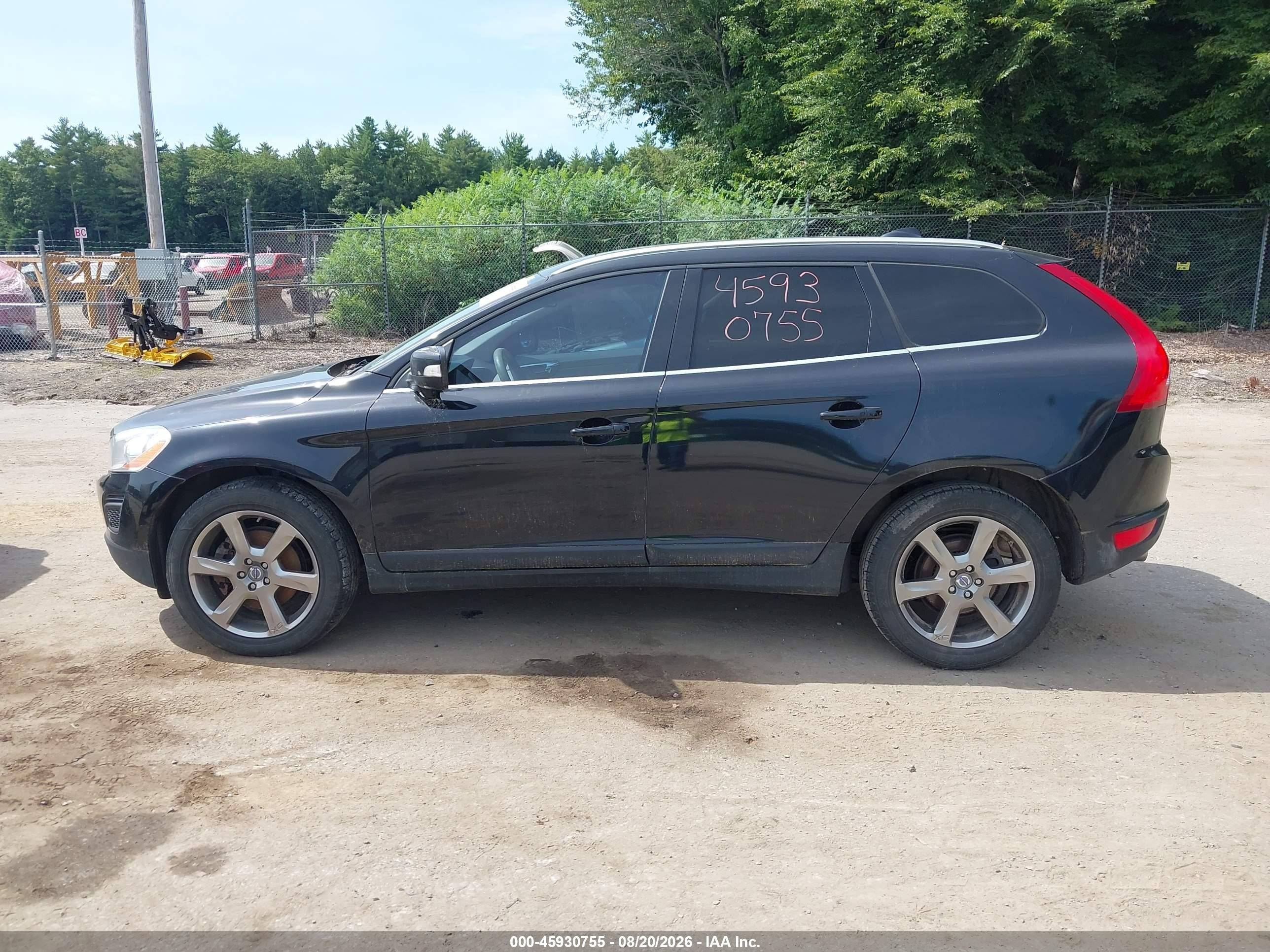 2013 Volvo Xc60 3.2 Premier Plus Black vin: YV4952DL6D2455984