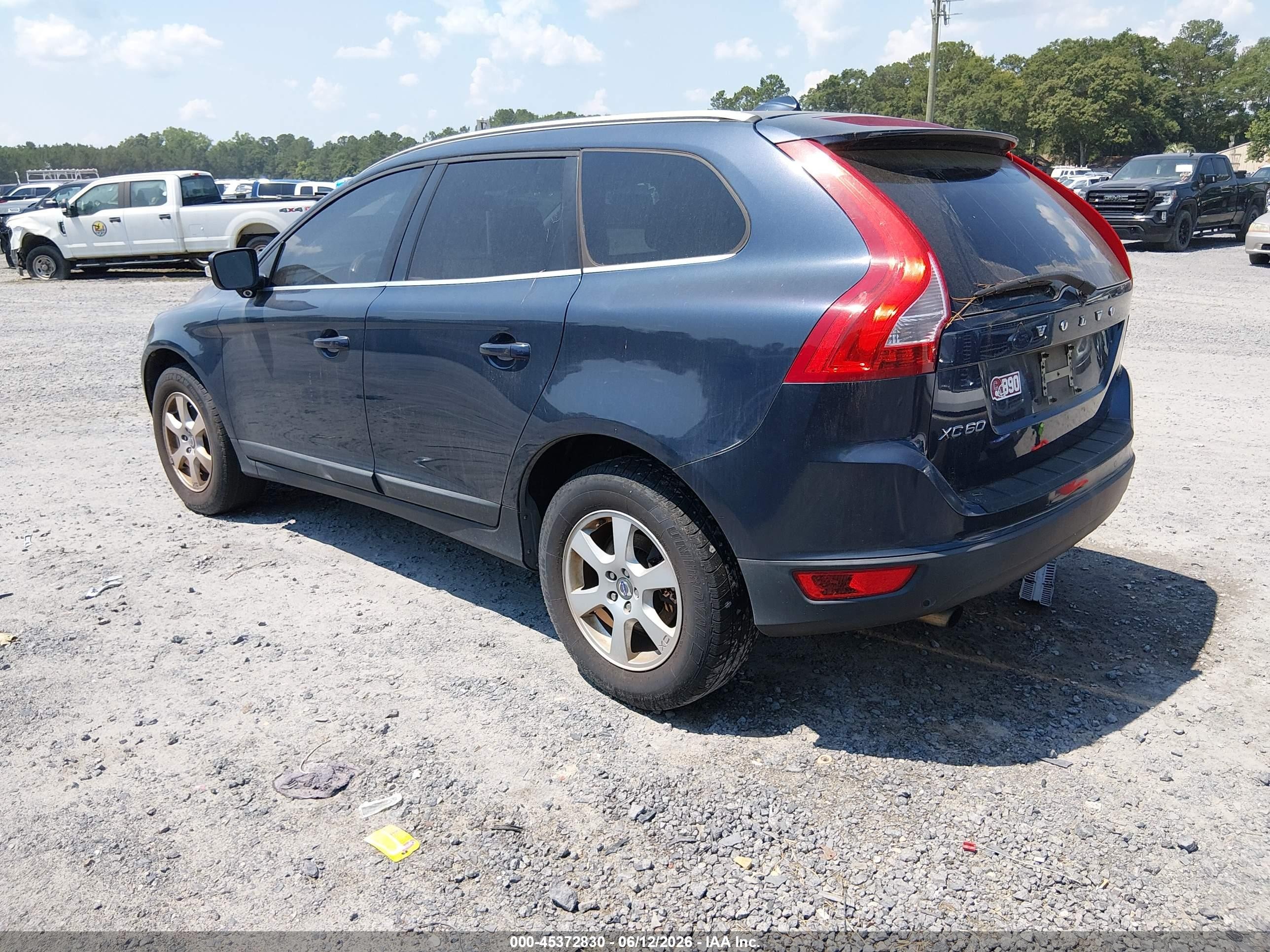2012 Volvo Xc60 3.2/3.2 Platinum/3.2 Premier/3.2l Premier Plus Blue vin: YV4952DL7C2292292