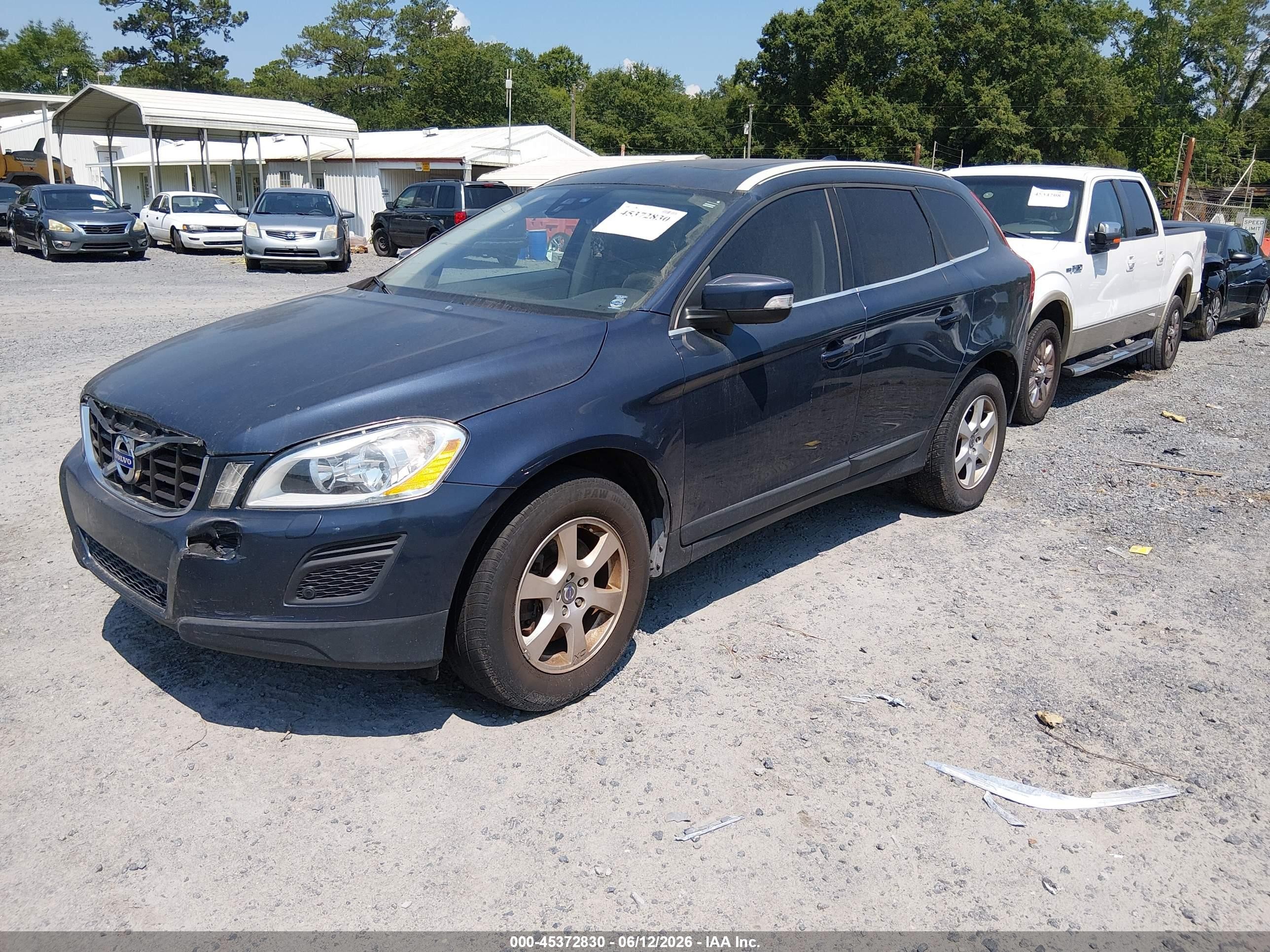 2012 Volvo Xc60 3.2/3.2 Platinum/3.2 Premier/3.2l Premier Plus Blue vin: YV4952DL7C2292292