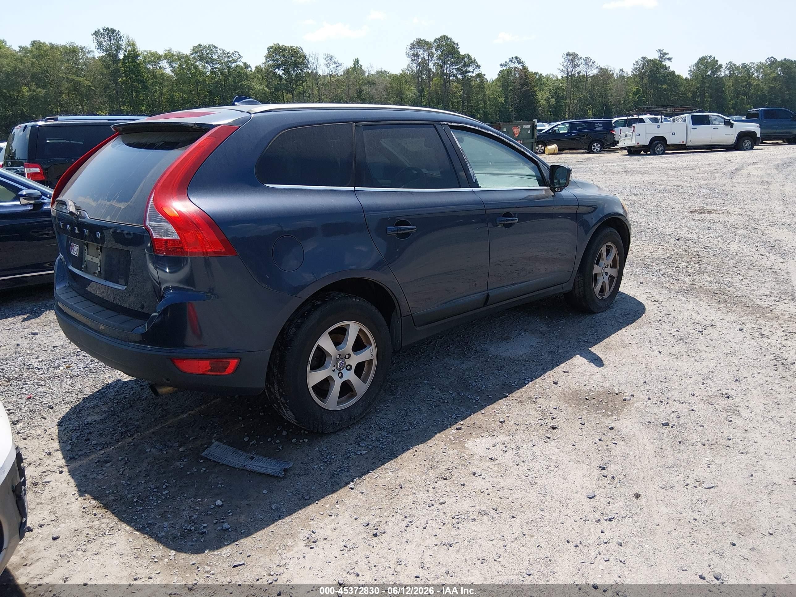 2012 Volvo Xc60 3.2/3.2 Platinum/3.2 Premier/3.2l Premier Plus Blue vin: YV4952DL7C2292292