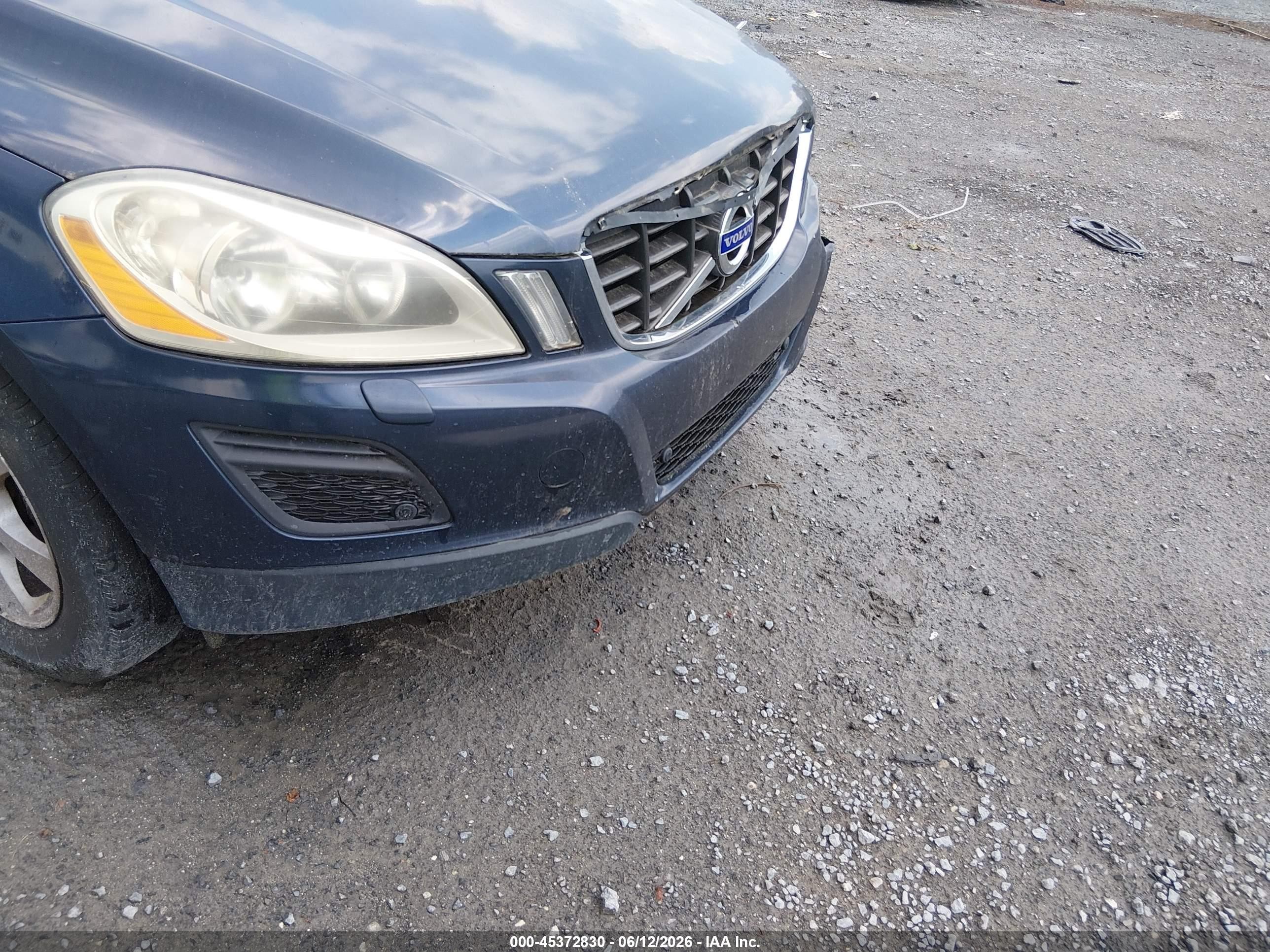 2012 Volvo Xc60 3.2/3.2 Platinum/3.2 Premier/3.2l Premier Plus Blue vin: YV4952DL7C2292292