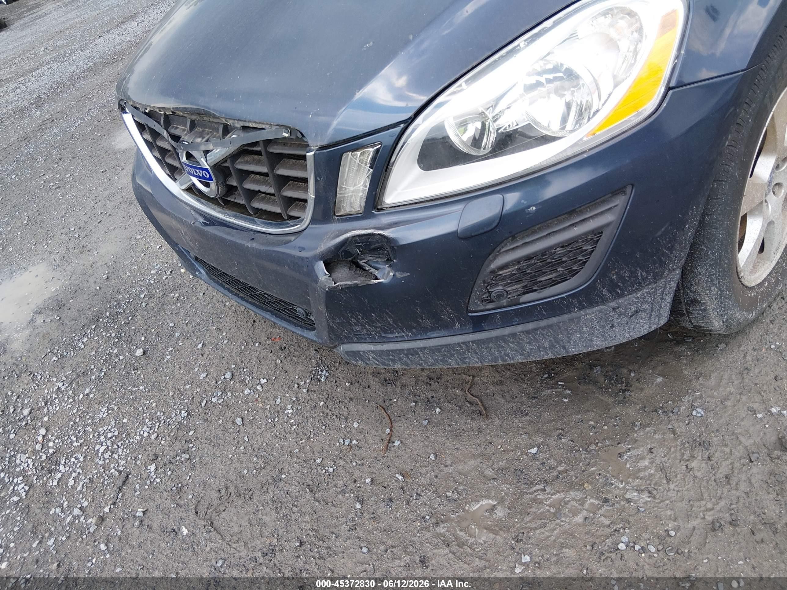 2012 Volvo Xc60 3.2/3.2 Platinum/3.2 Premier/3.2l Premier Plus Blue vin: YV4952DL7C2292292