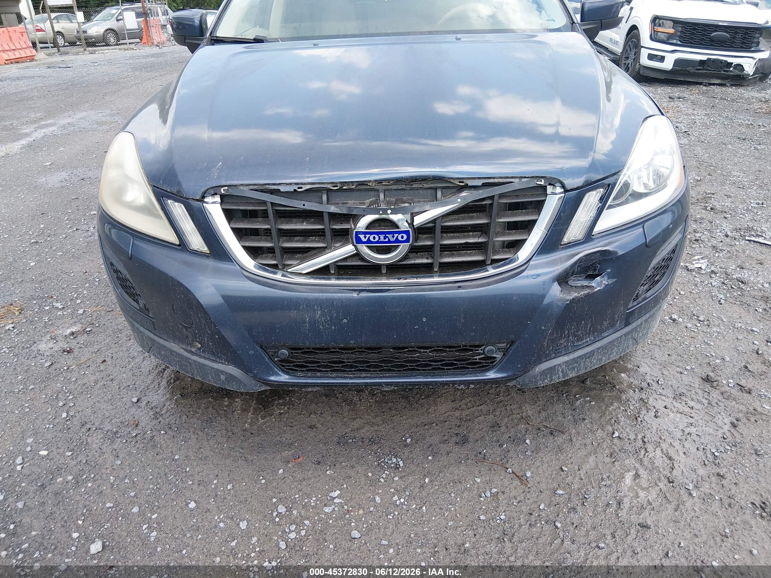 2012 Volvo Xc60 3.2/3.2 Platinum/3.2 Premier/3.2l Premier Plus Blue vin: YV4952DL7C2292292