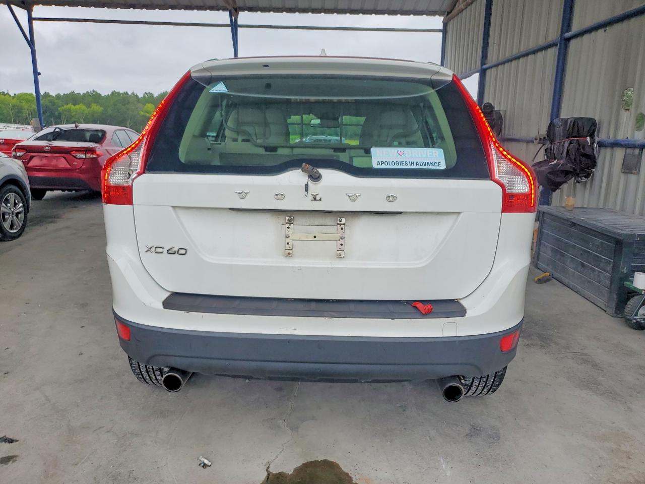 2013 Volvo Xc60 3.2 White vin: YV4952DL7D2419995