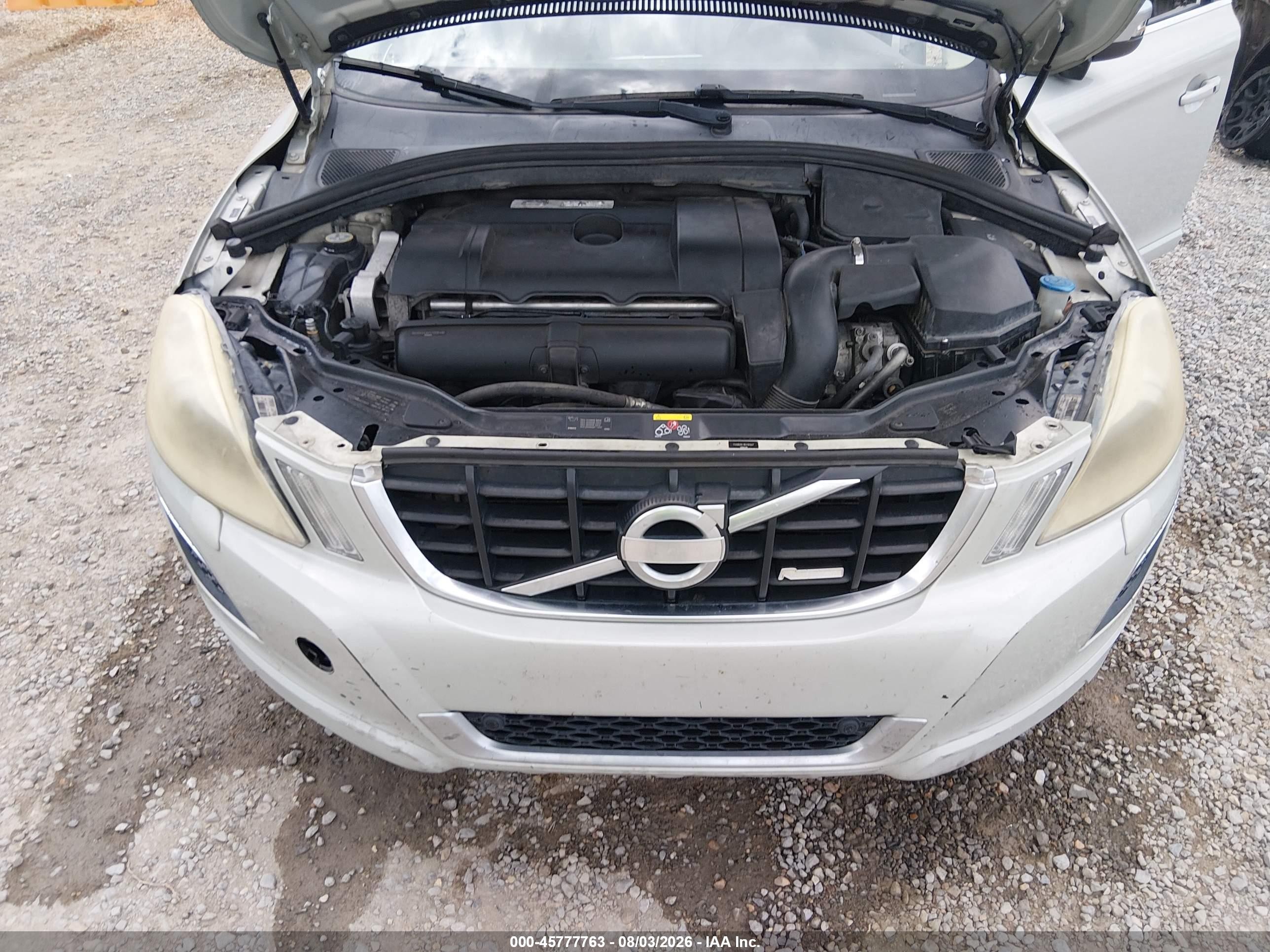 2011 Volvo Xc60 3.2 White vin: YV4952DL9B2181547