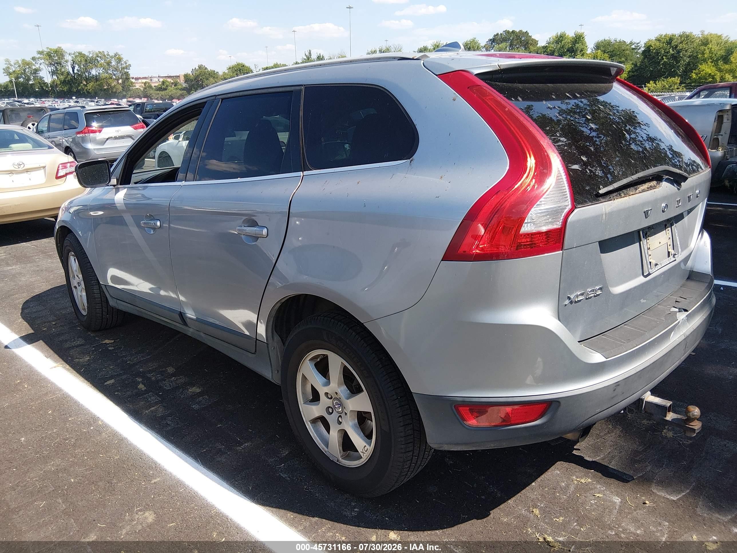 2012 Volvo Xc60 3.2 Premier Silver vin: YV4952DL9C2239478
