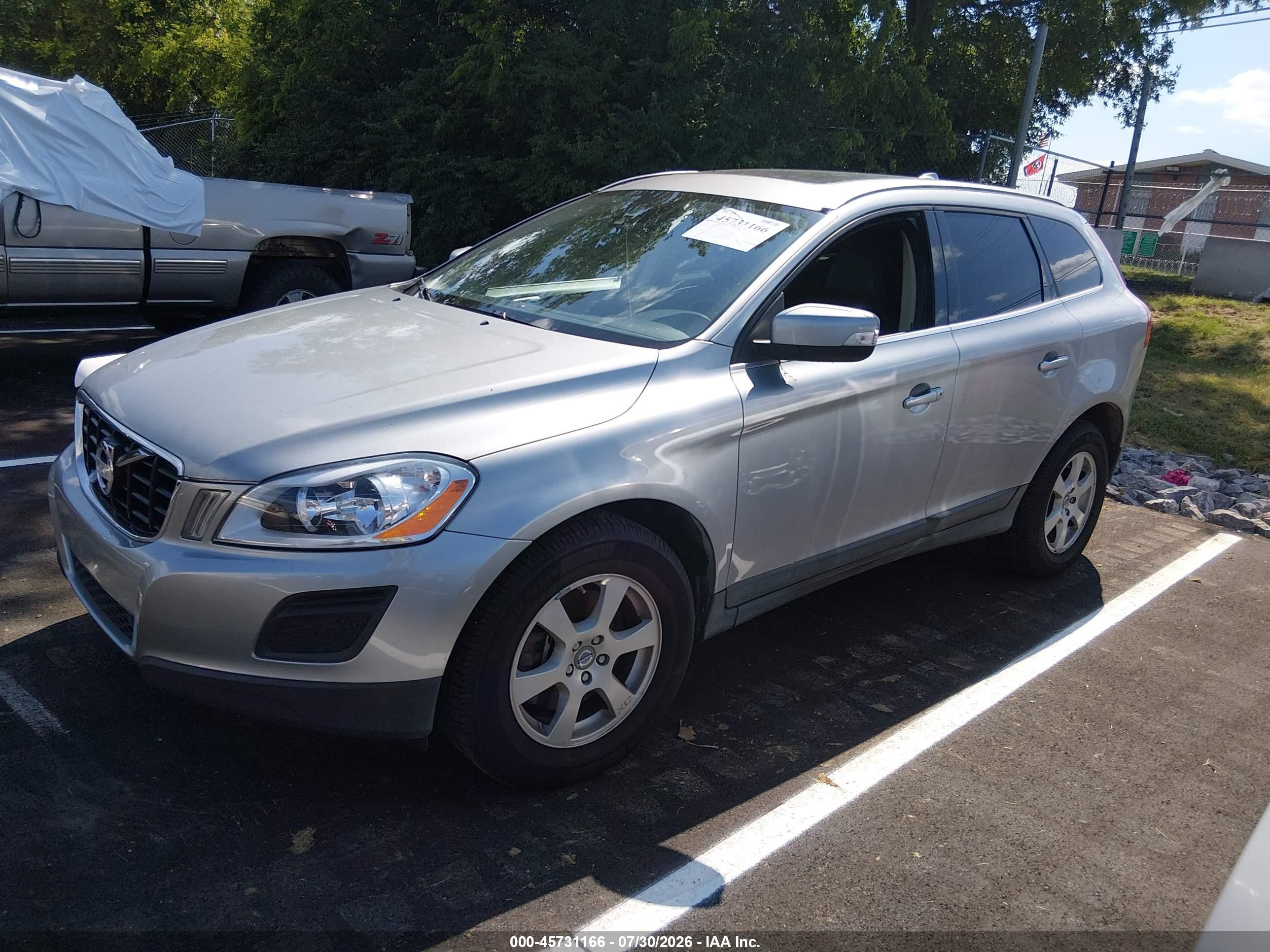 2012 Volvo Xc60 3.2 Premier Silver vin: YV4952DL9C2239478