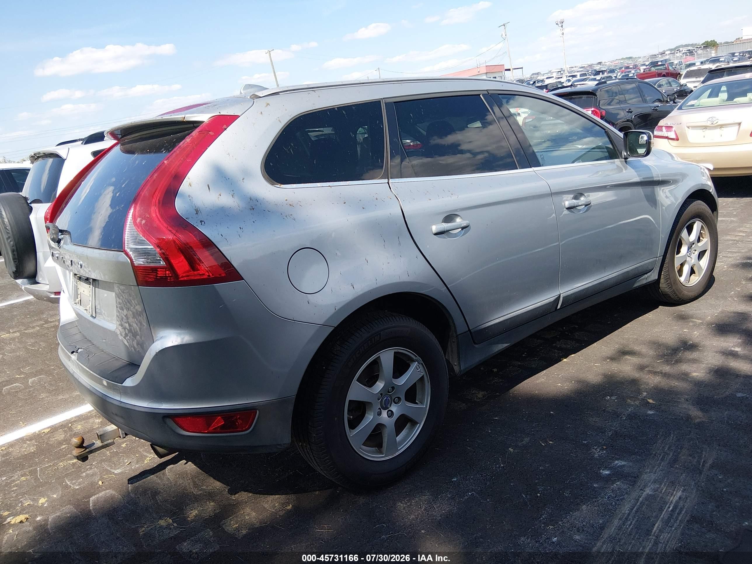 2012 Volvo Xc60 3.2 Premier Silver vin: YV4952DL9C2239478