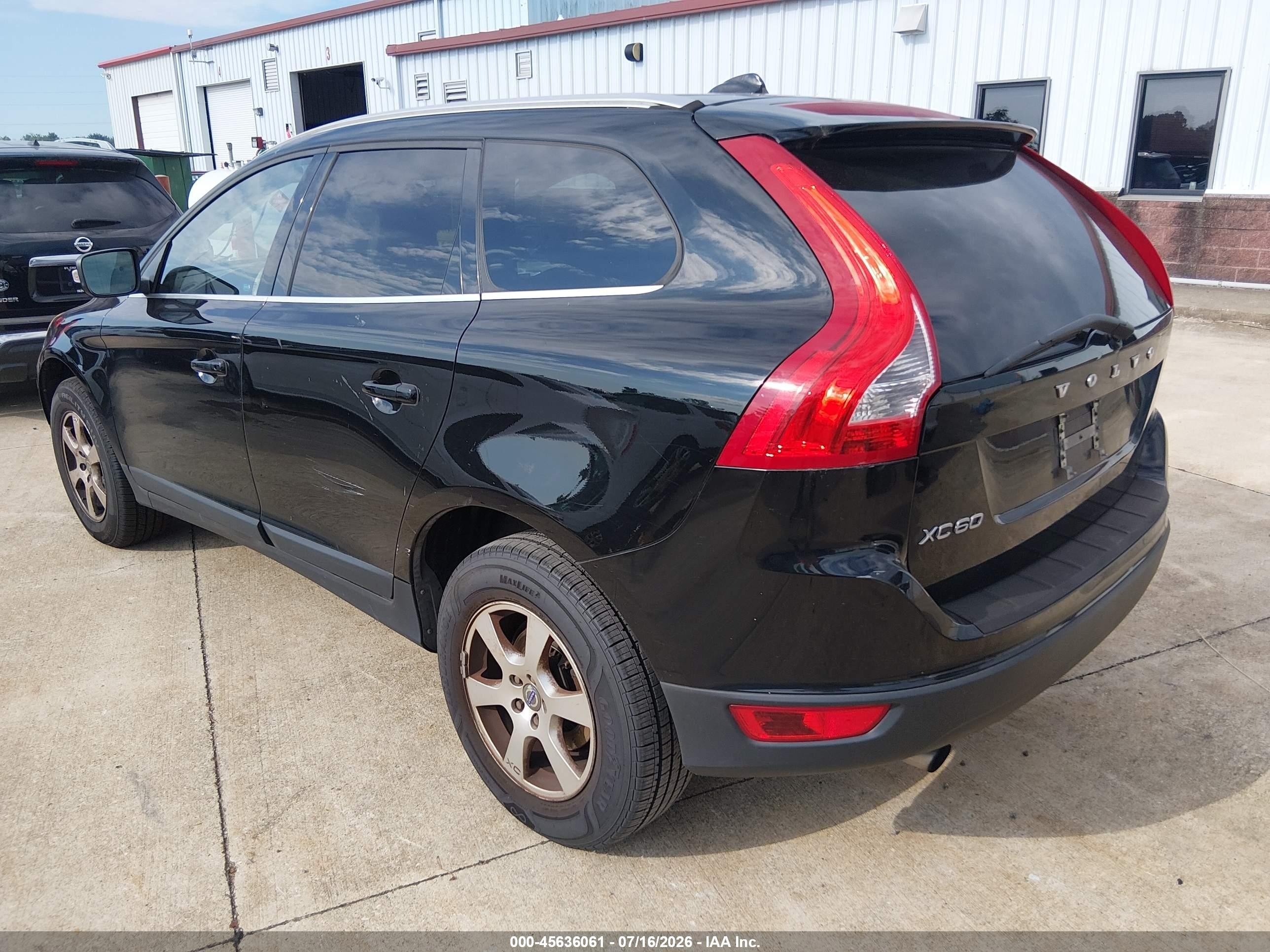 2012 Volvo Xc60 3.2/3.2 Platinum/3.2 Premier/3.2 Premier Plus Black vin: YV4952DL9C2297235