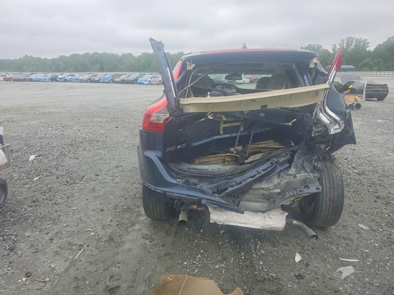 2013 Volvo Xc60 3.2 Blue vin: YV4952DLXD2412099