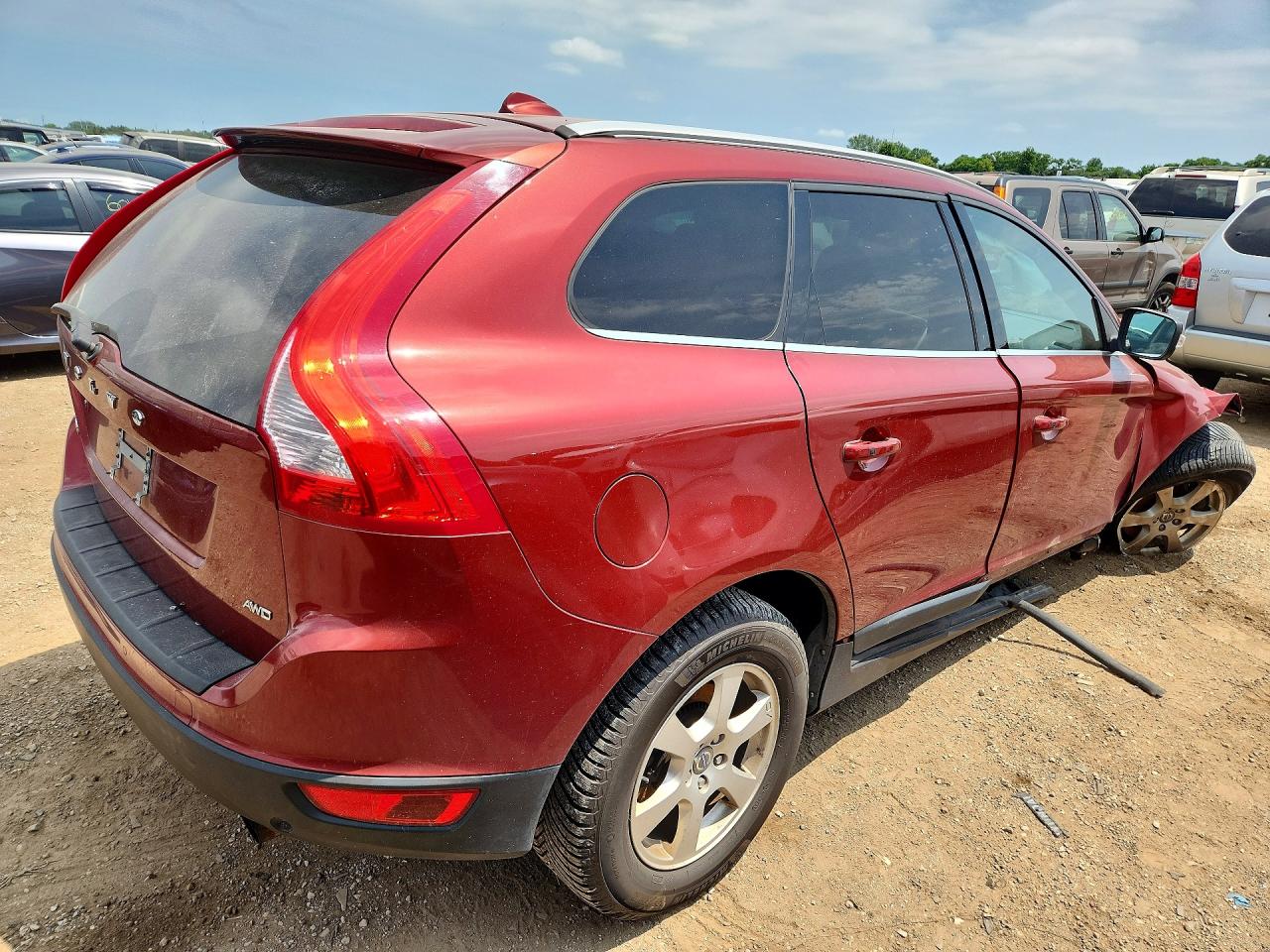 2011 Volvo Xc60 3.2 Бордовый vin: YV4952DZ0B2217291