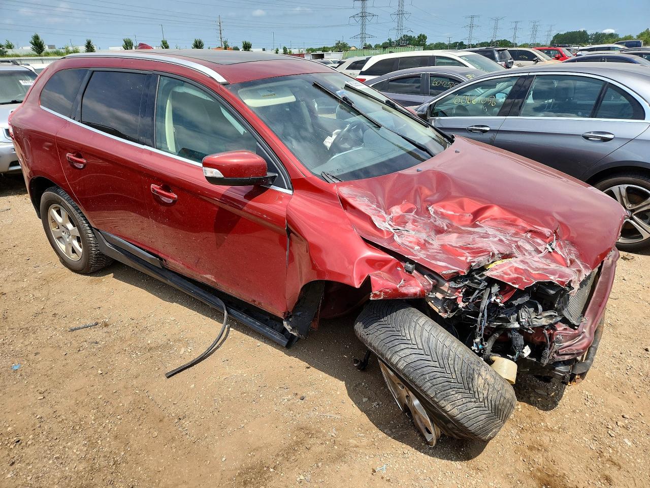 2011 Volvo Xc60 3.2 Бордовый vin: YV4952DZ0B2217291