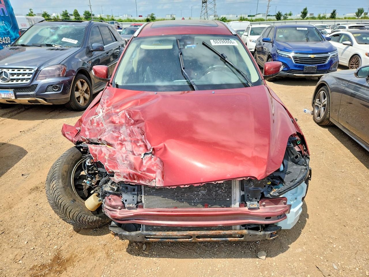 2011 Volvo Xc60 3.2 Бордовый vin: YV4952DZ0B2217291