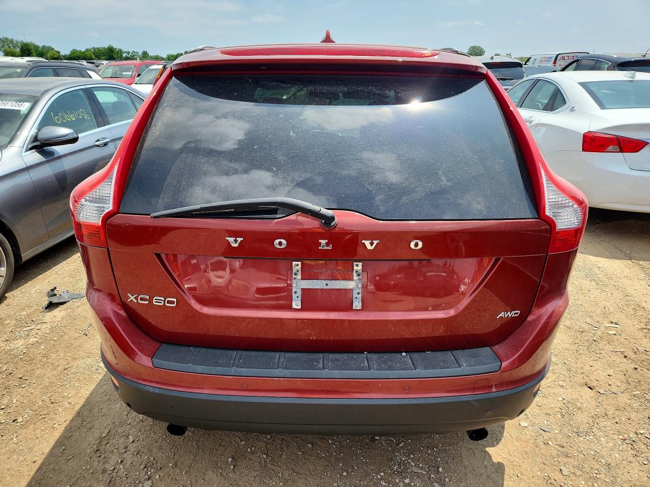 2011 Volvo Xc60 3.2 Бордовый vin: YV4952DZ0B2217291